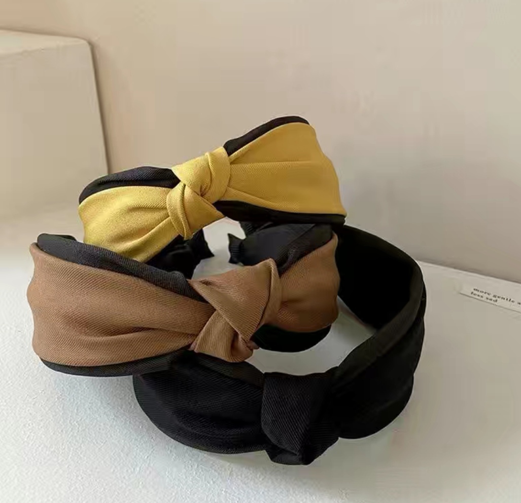 网红发饰头饰时尚潮流百搭单色头箍宣美饰品22