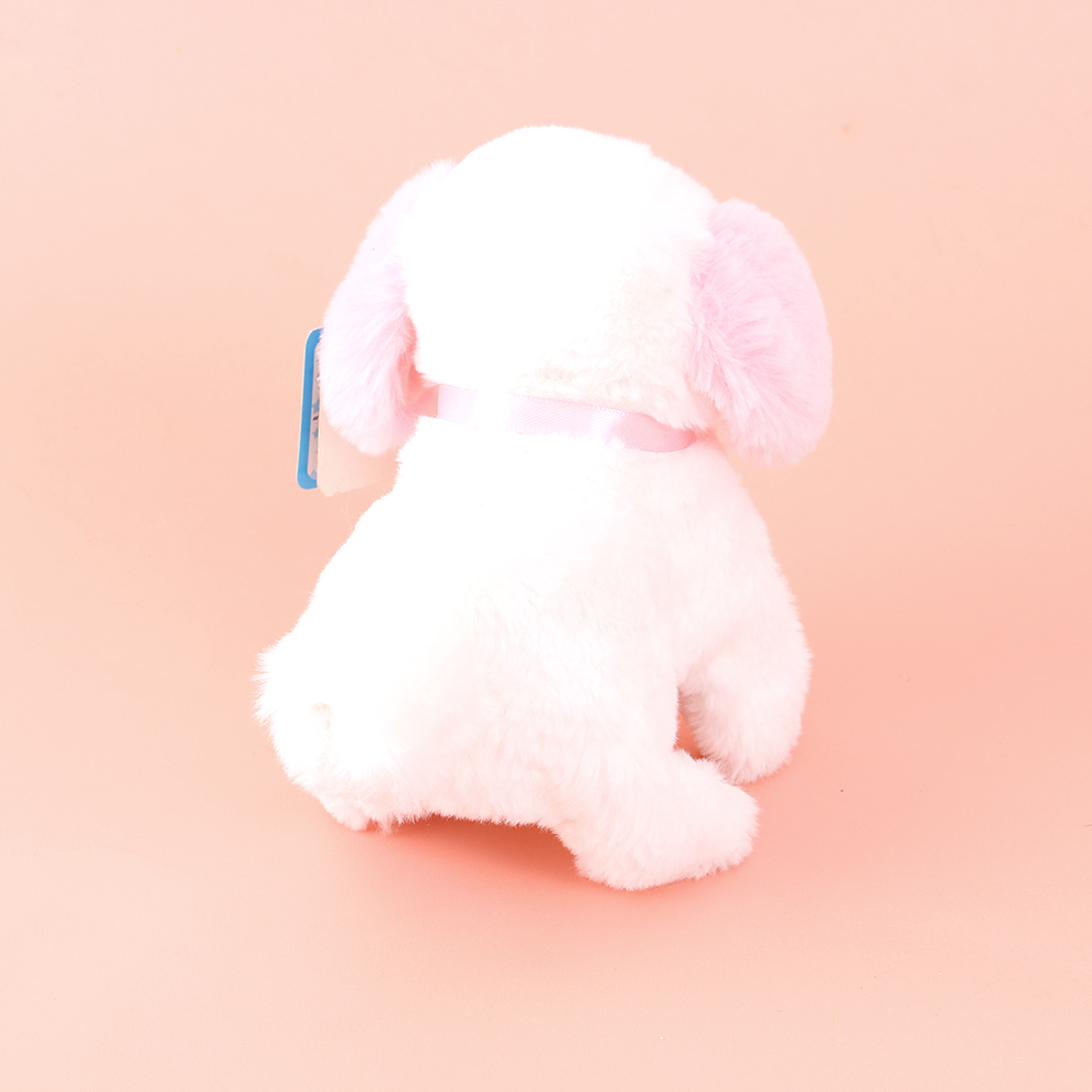 Children's toy dog, electric simulation plush, moving electronic puppy, walking and barking pet dog girl Specification image