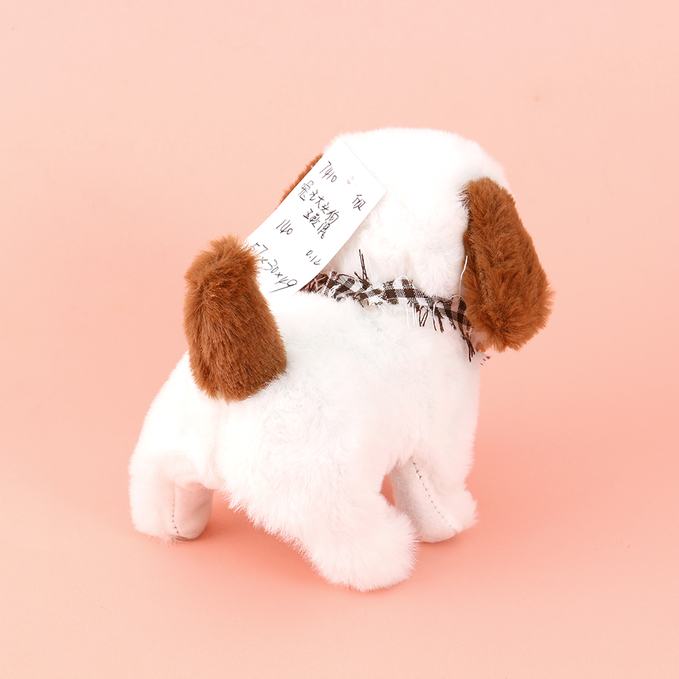 Children's toys, simulation dolls, can walk and bark, electronic pets, electric patterned plush dogs and cats, boys and girls Specification image