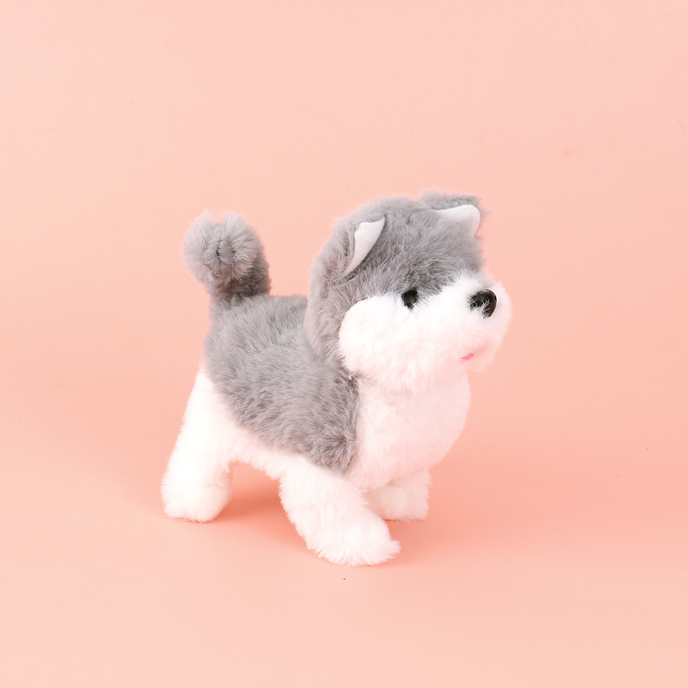 Children's simulation light-sensing plush three-color animal toys, dolls for cats and dogs, electric ornaments that can bark and shake their heads, new recommendations 1 Application Scenario