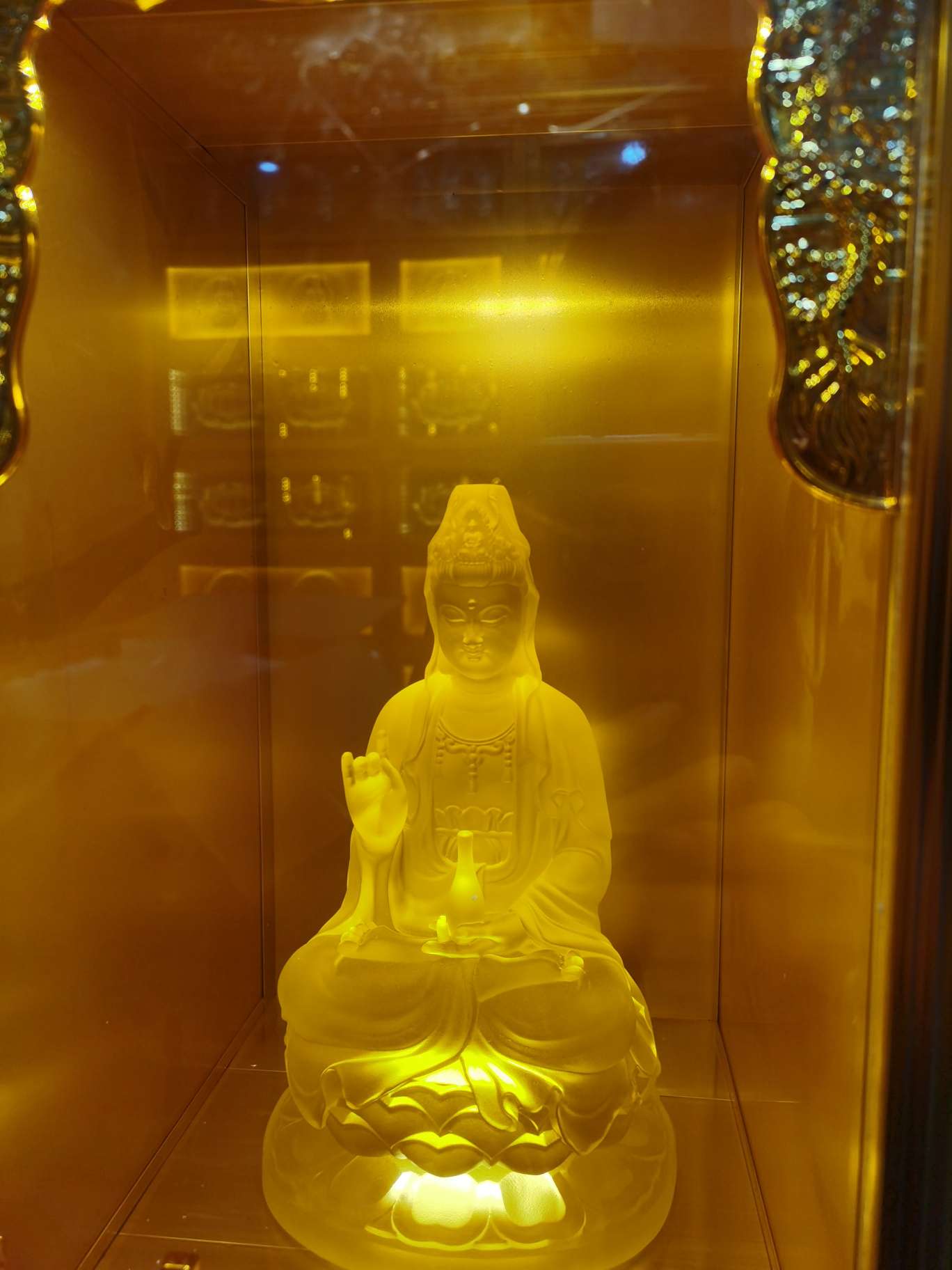 Yiwu Hellian Cultural Products Co., Ltd. Glass Boutique Series Of The God Of Wealth, Can Be Worshipped At Home 008 13 details Picture