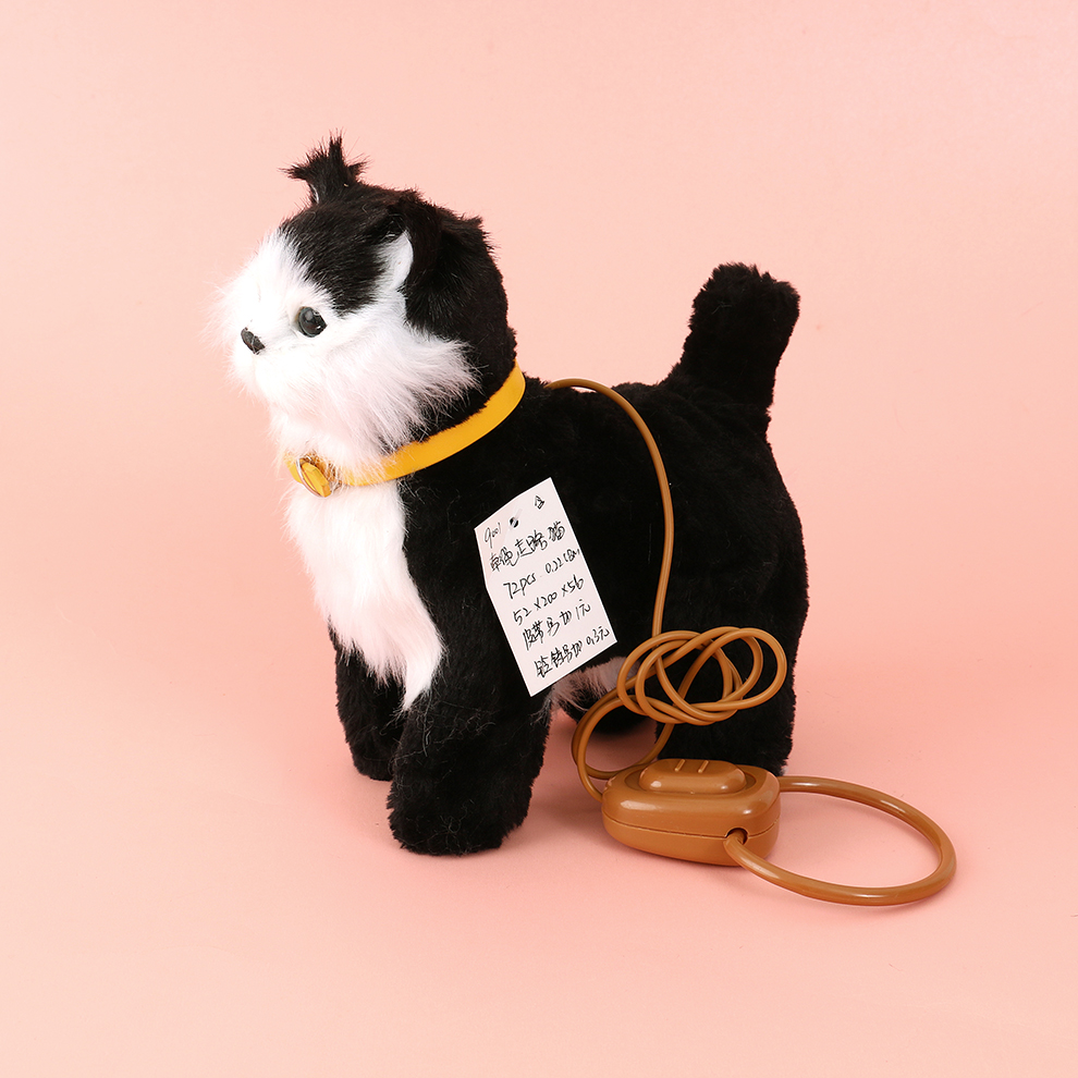 Children's toys, simulation cats with leashes, dolls that can walk and bark, electronic pets, electric plush dogs and cats, boys and girls Specification image