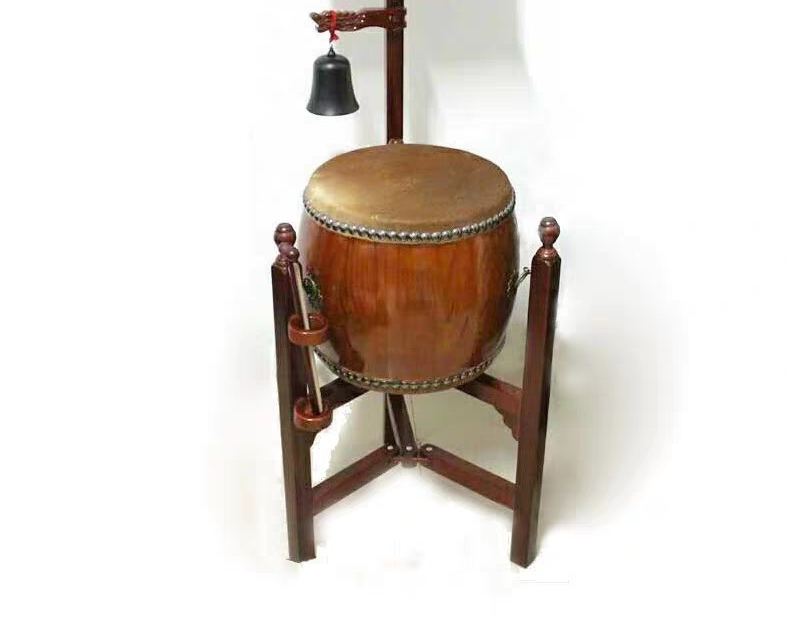 祥晟堂佛具：寺庙高鼓立式鼓  圆形铃鼓鼓架等等详情图3