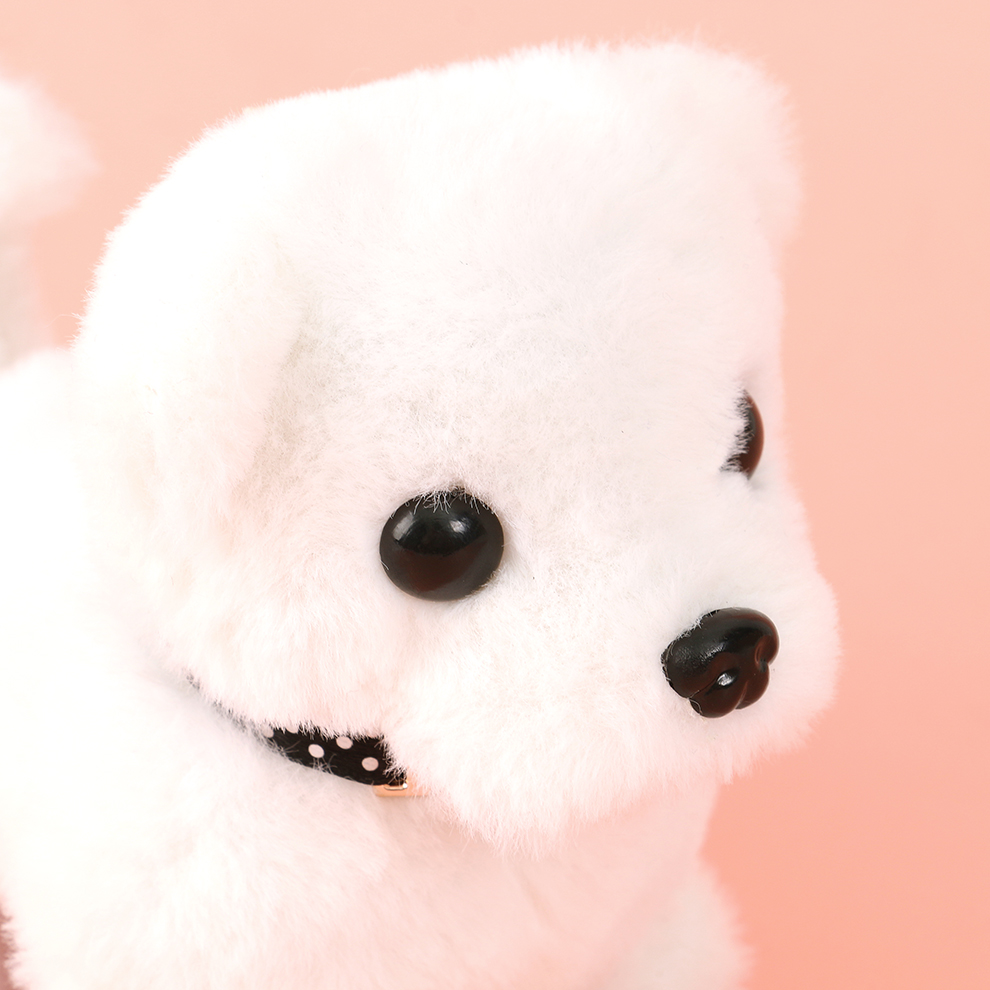 Children's toys, simulation dolls, can walk and bark, electronic pets, electric plush, white puppies and kittens, boys and girls Application Scenario