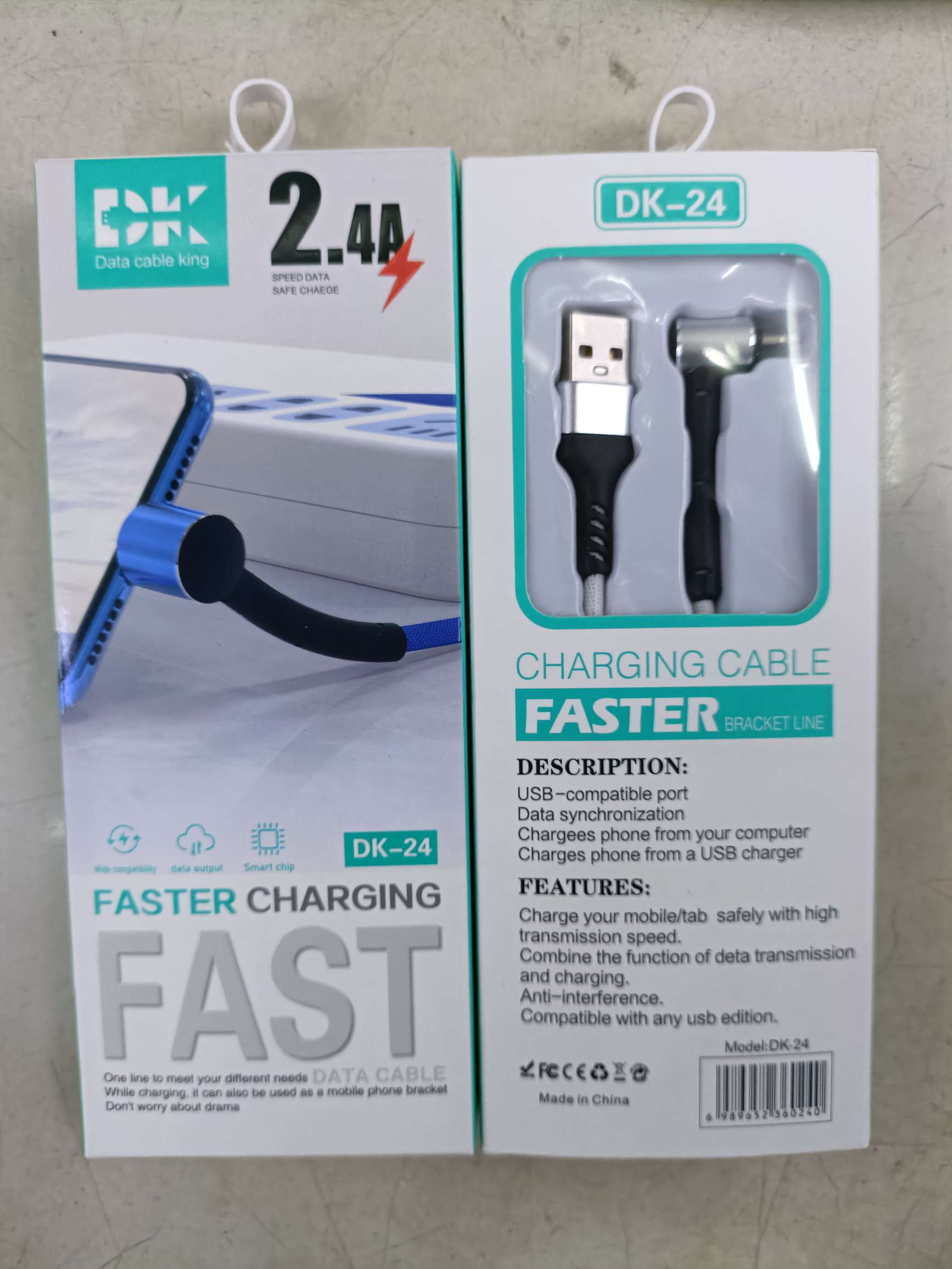 Fabric stand, mobile phone data cable stand, charging two-in-one detail image 15