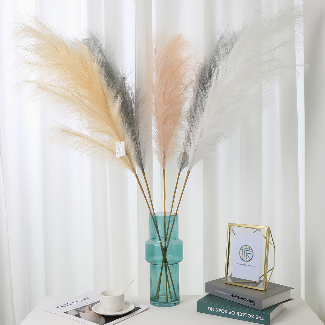 A 110-centimeter-tall artificial reed grass party decoration undefined