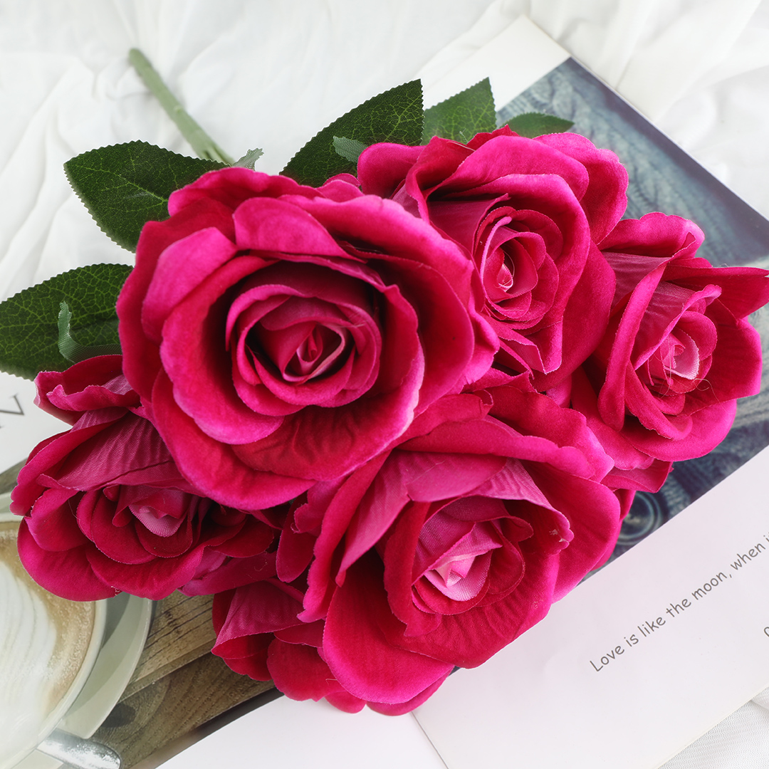 Artificial flowers for home decoration and wedding gifts for guests Item Picture