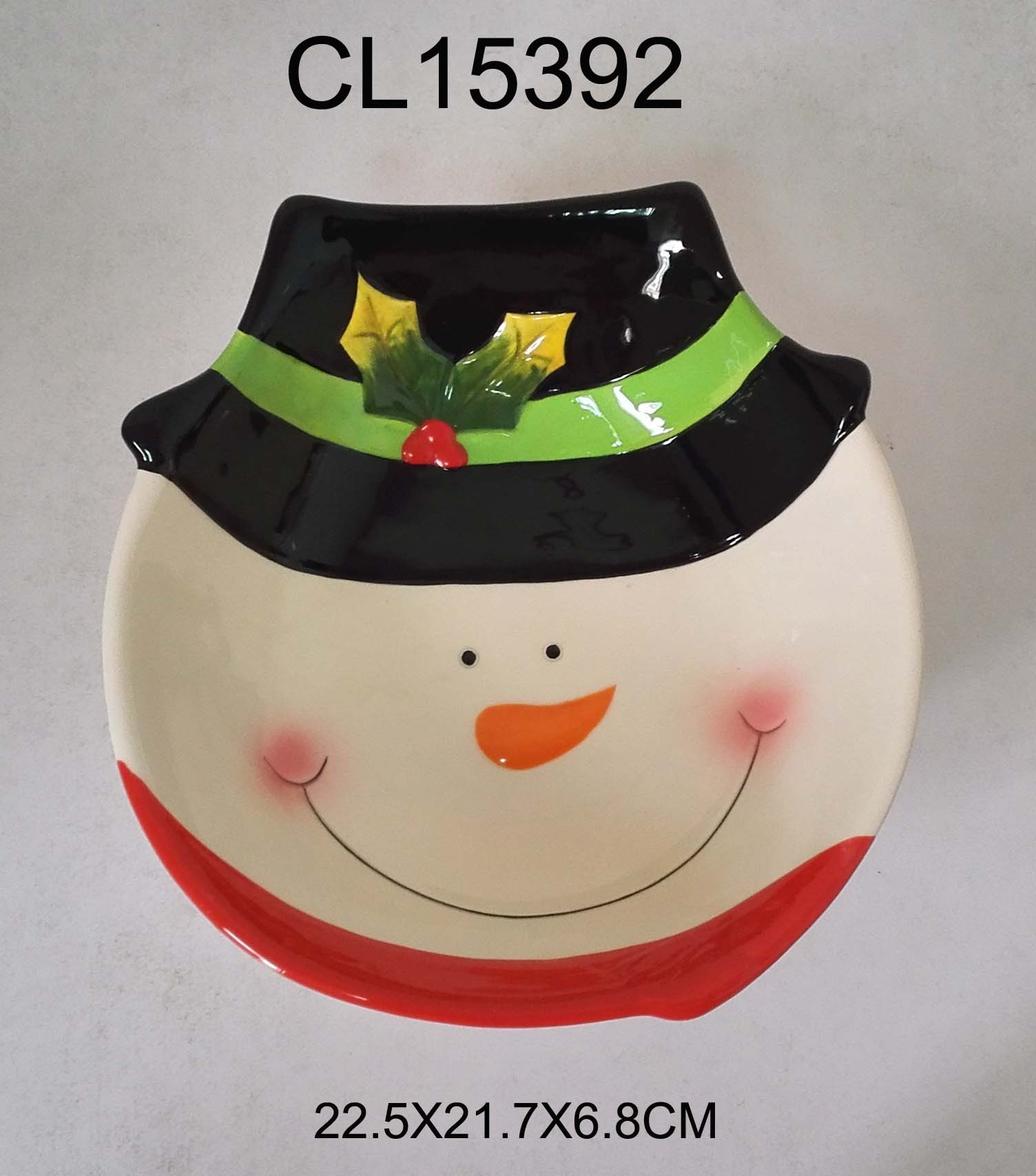 圣诞节陶瓷雪人盘子  圣诞节奶杯 调味瓶 圣诞糖罐  