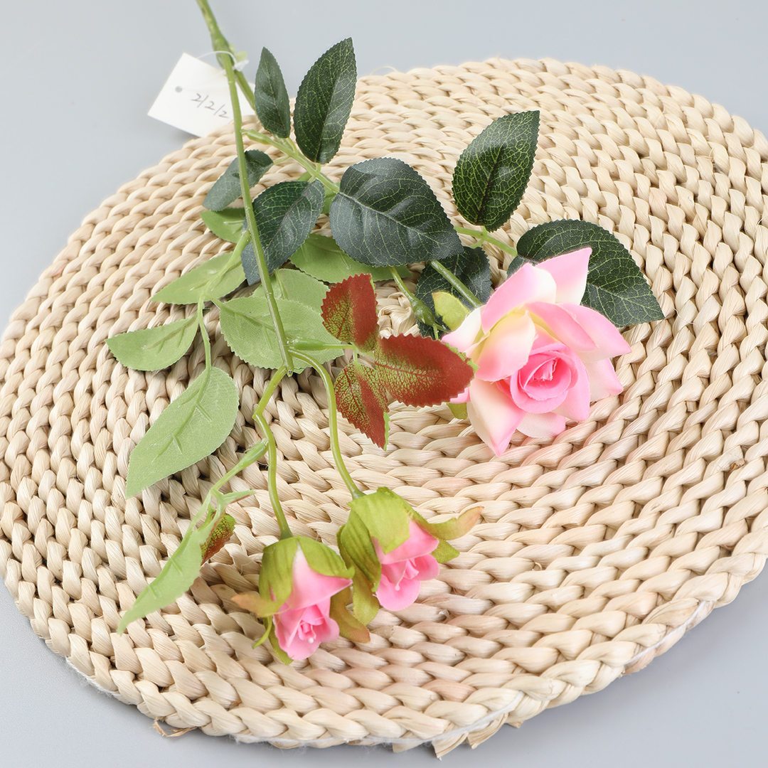 High-quality purple silk flower vintage rose artificial silk flower wedding decoration Application Scenario
