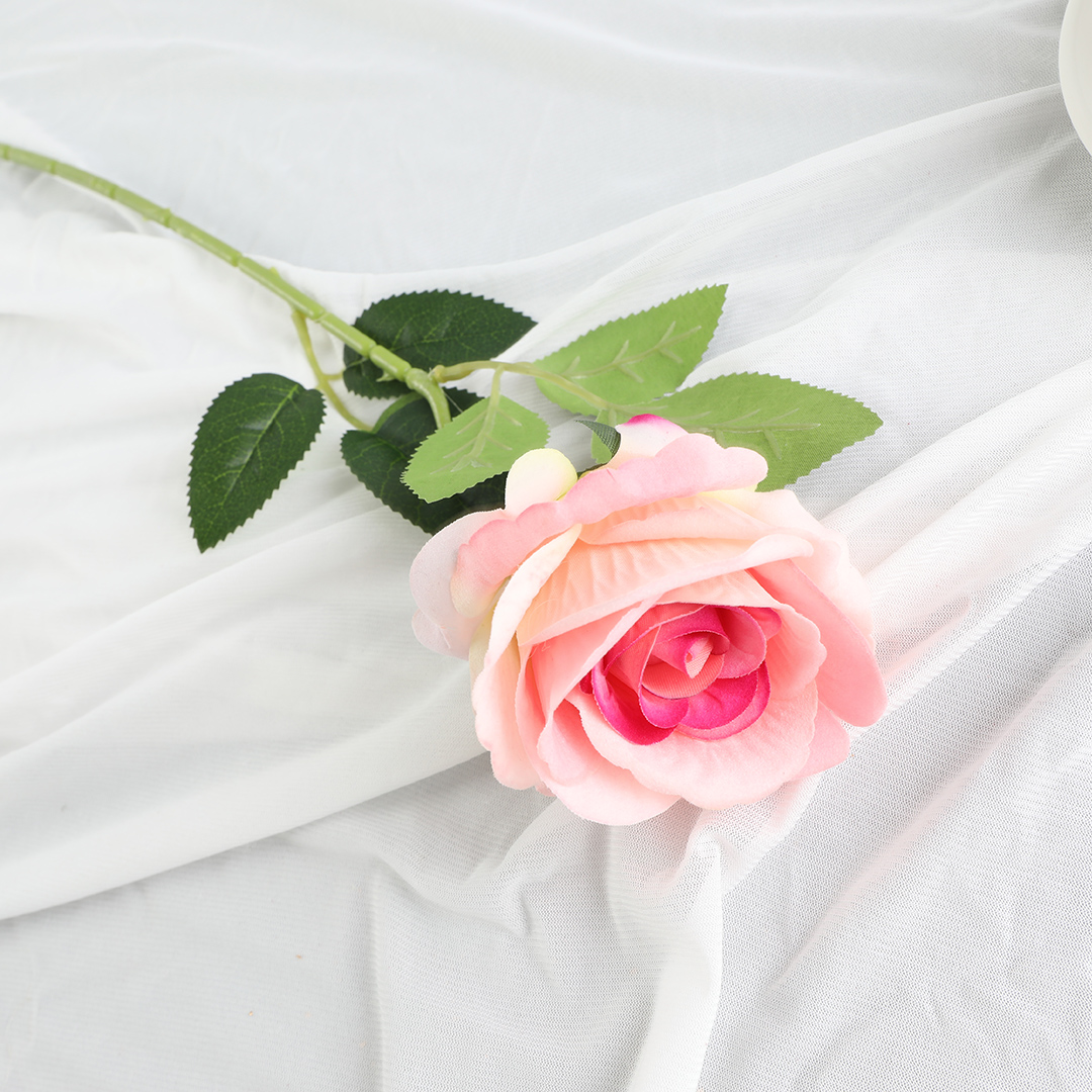 Red velvet, one-grade red flower artificial velvet rose, family wedding Application Scenario