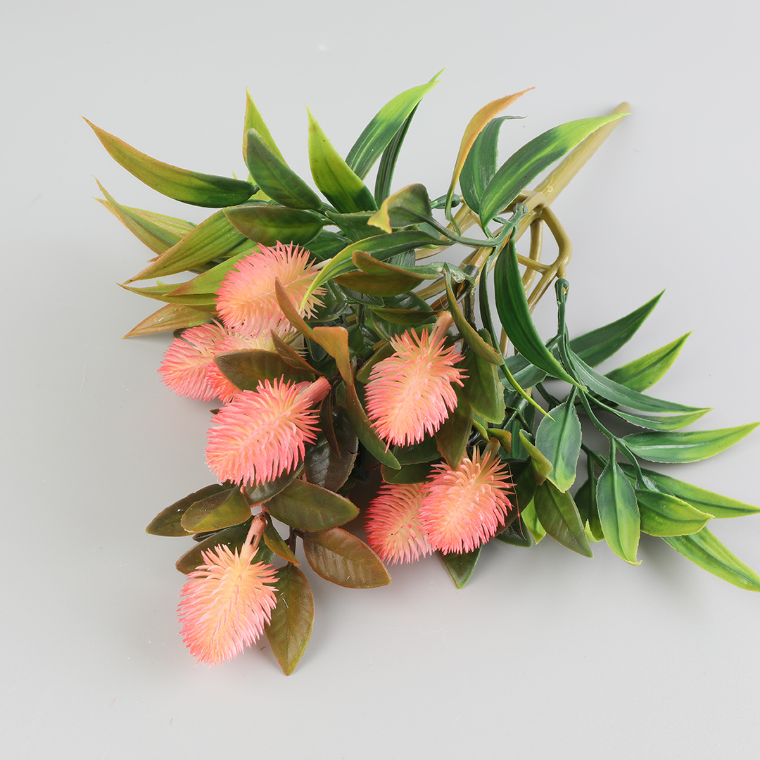 Realistic artificial ornamental plant ceiling decoration details Picture