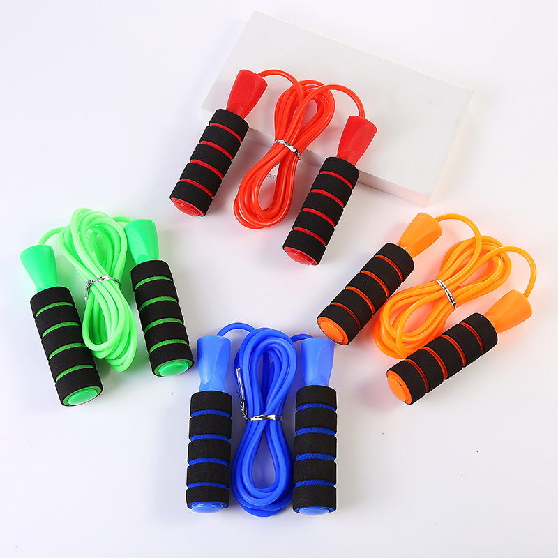 跳绳跳绳双色亚光跳绳成人健身男女运动器材