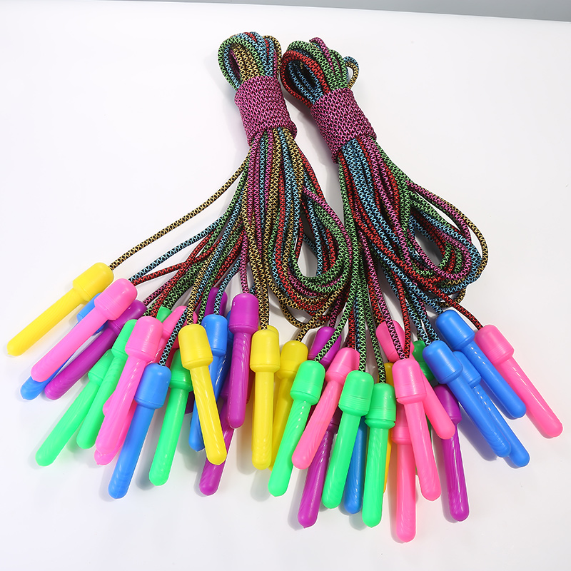 跳绳跳绳新棉绳跳绳成人健身男女运动器材