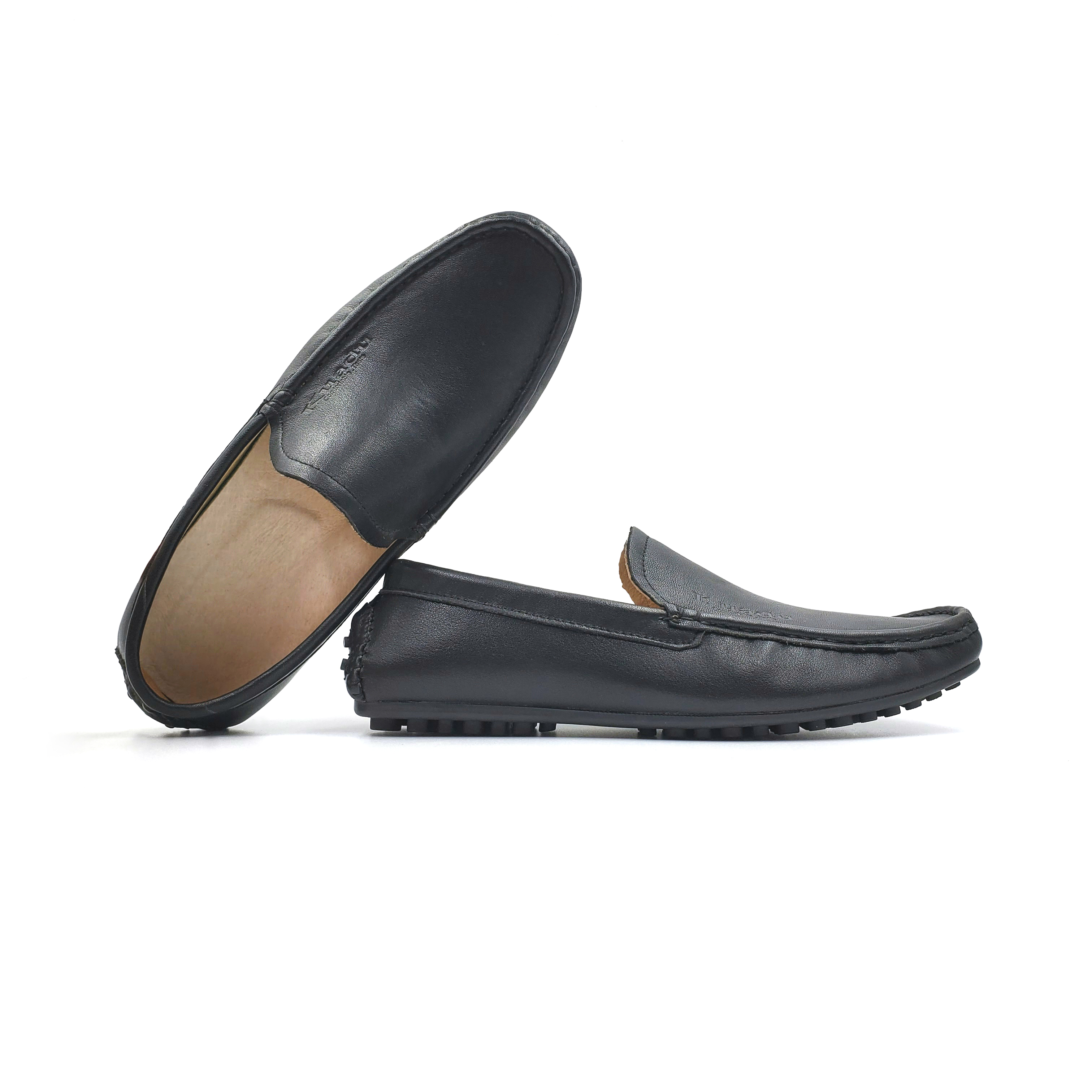 KUADU's new business and casual driving shoes for men are made of soft leather soles, which are breathable, anti-slip and lightweight Item Picture