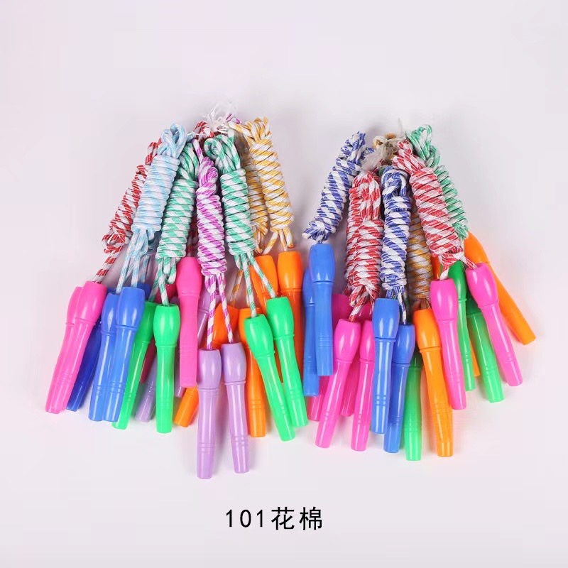 跳绳跳绳101棉绳跳绳成人健身男女运动器材