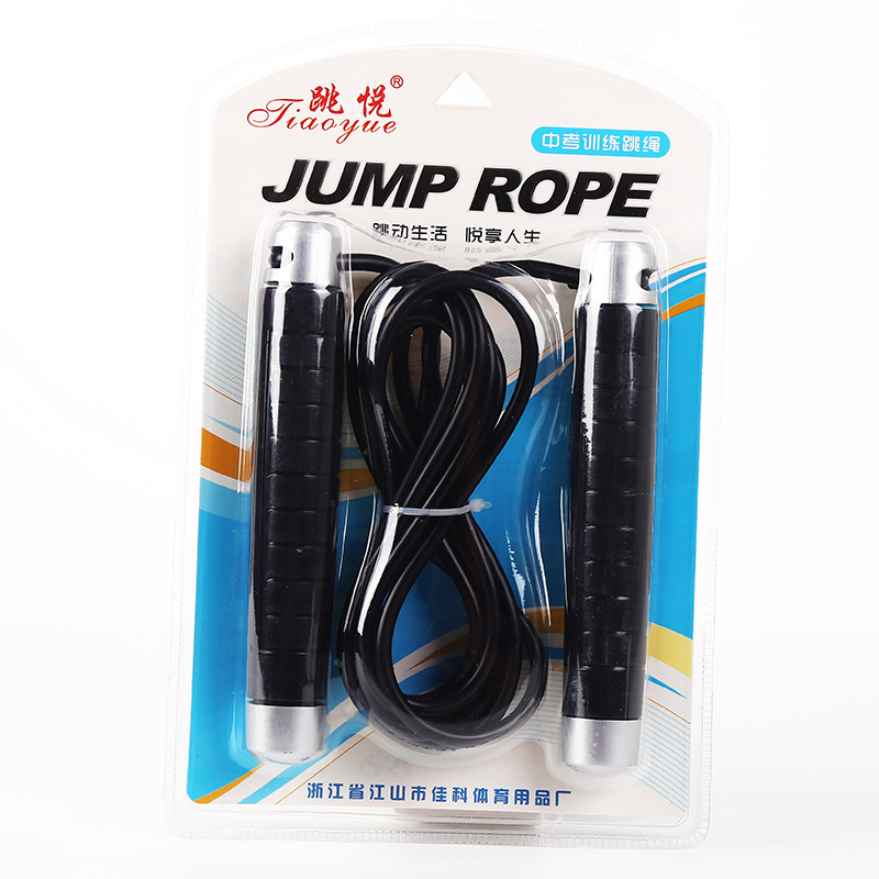 Skipping rope, skipping rope, steel wire skipping rope, adult fitness, men's and women's sports equipment, skipping rope details Picture