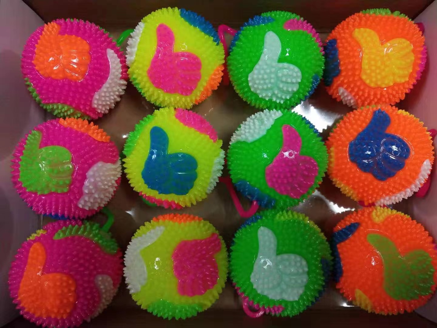 闪光球/发声指拇球产品图