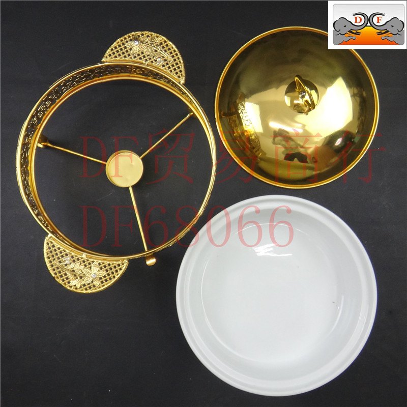 DF68066 restaurant stove hotel solid alcohol stove wholesale Insulated glass alcohol stove Grilled Fish stove alcohol pot DF TRADING HOUS Specification image