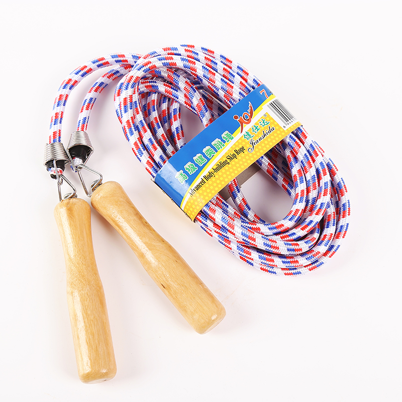 Skipping rope, 5/7, 9-meter cotton rope sports and fitness equipment Item Picture