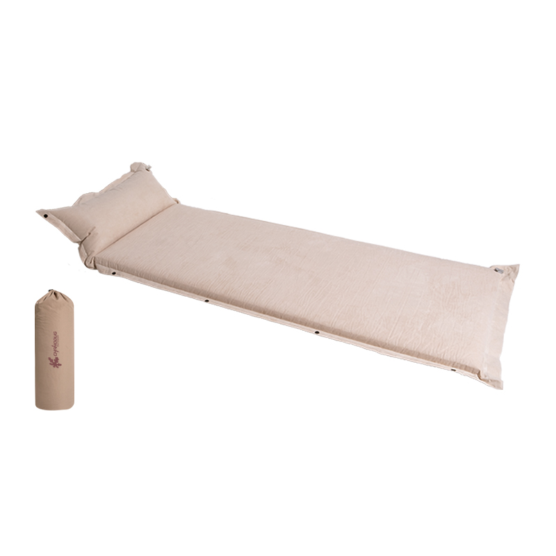 Xanuoduji outdoor portable tent inflatable pad thickened 5CN foldable single-person moisture-proof pad Application Scenario