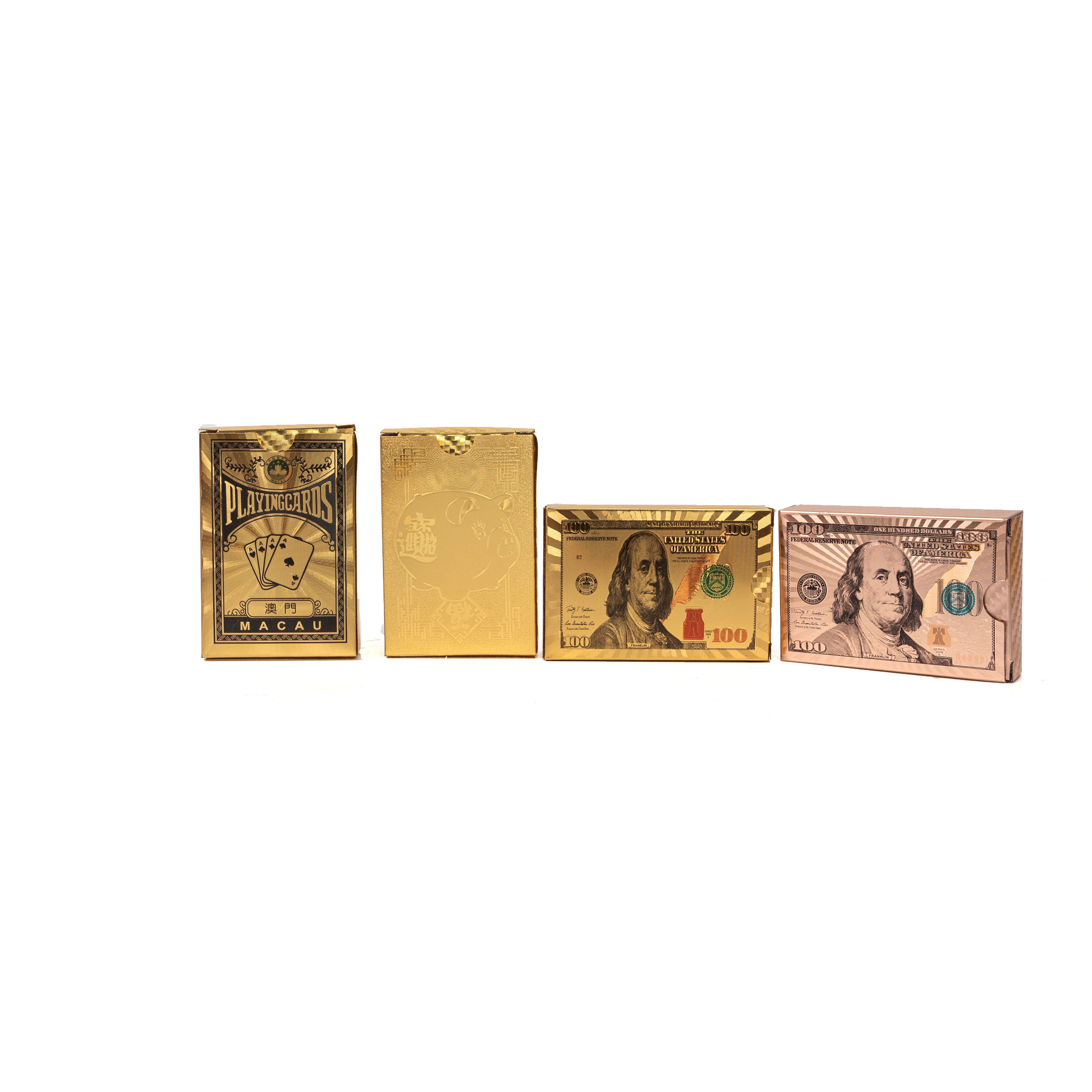 金箔扑克 金箔银箔扑克牌创意个性土豪金PET塑料防水扑克耐磨休闲娱乐桌游扑克批发厂家供应