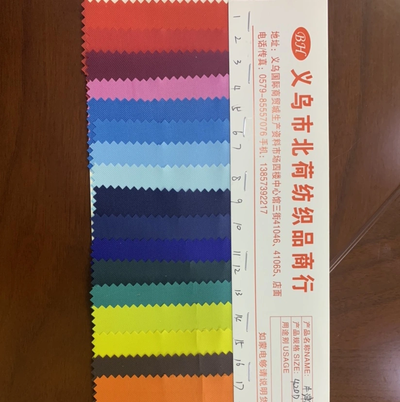 Factory direct sales of the best-selling new Oxford fabric No. 5 in blue, with large stock available for high, medium and low-end bags, sofas, shoes and fabrics Specification image