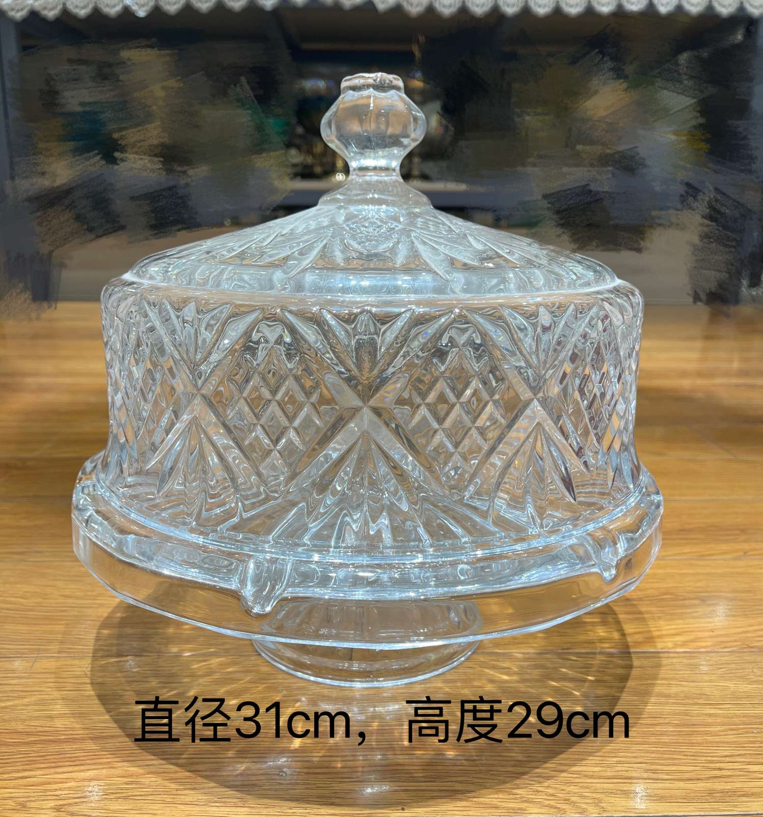 玻璃蛋糕盘，果盘，厂家直销，多功能