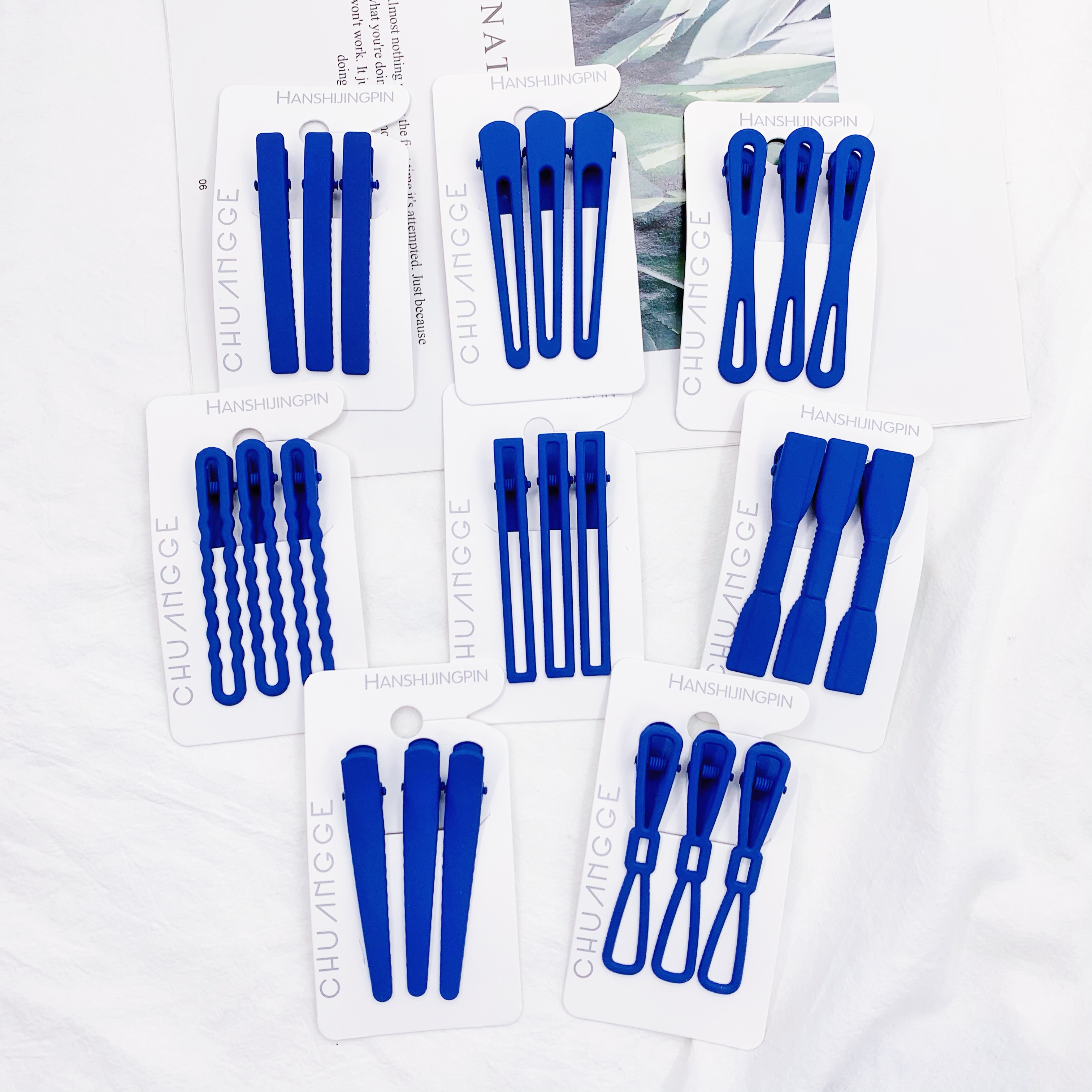 Cute Rhineland hair clips for girls, Korean hair accessories, hair clips, headwear clips, colorful and cute candy-colored cards, bb clips Application Scenario