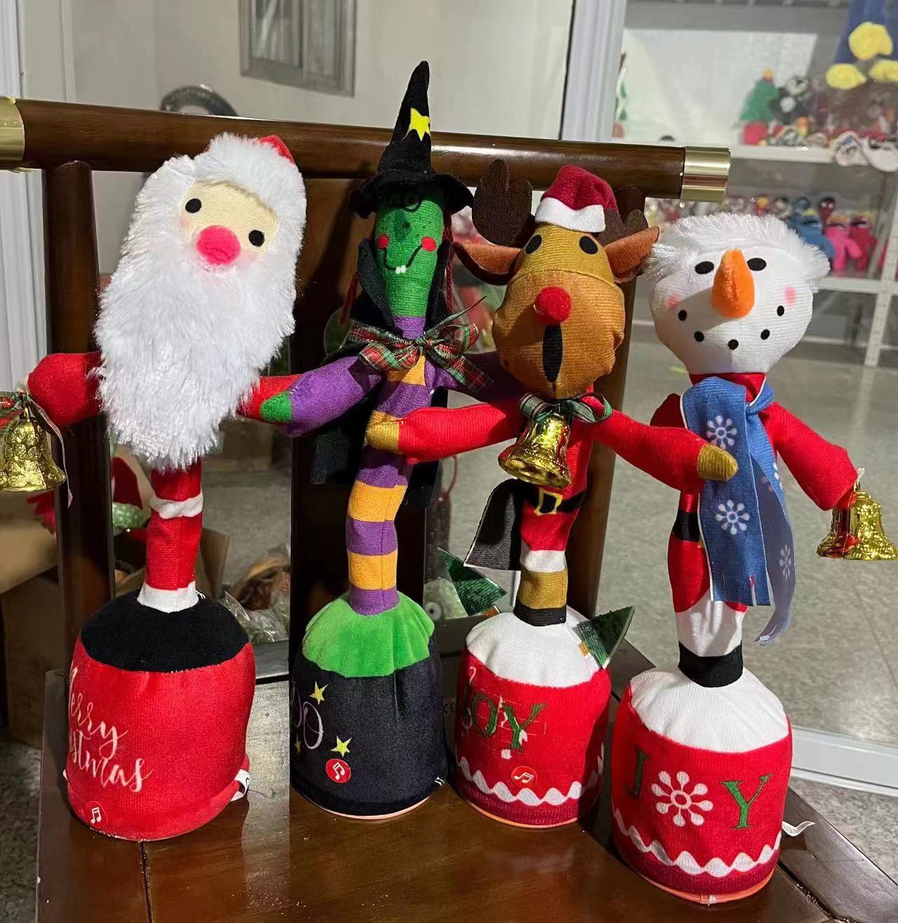 Four types of twisty batteries of the best-selling electric toy Cactus Christmas