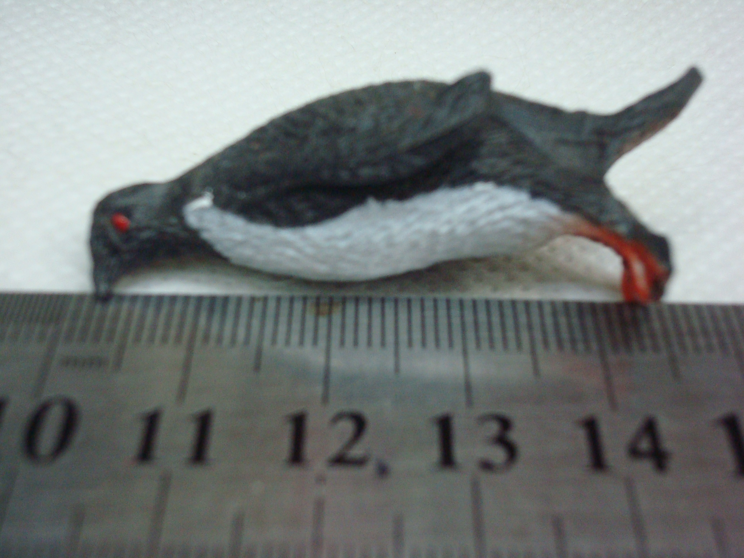 仿真玩具/企鹅模型/配件摆件白底实物图