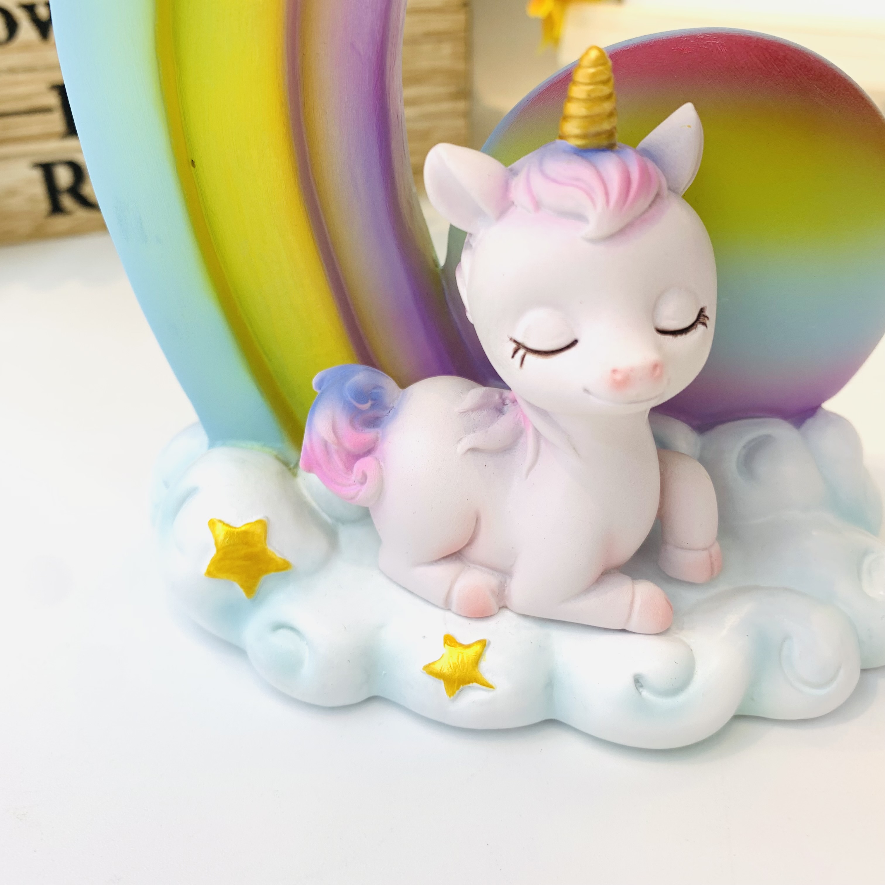 树脂独角兽/小夜灯产品图