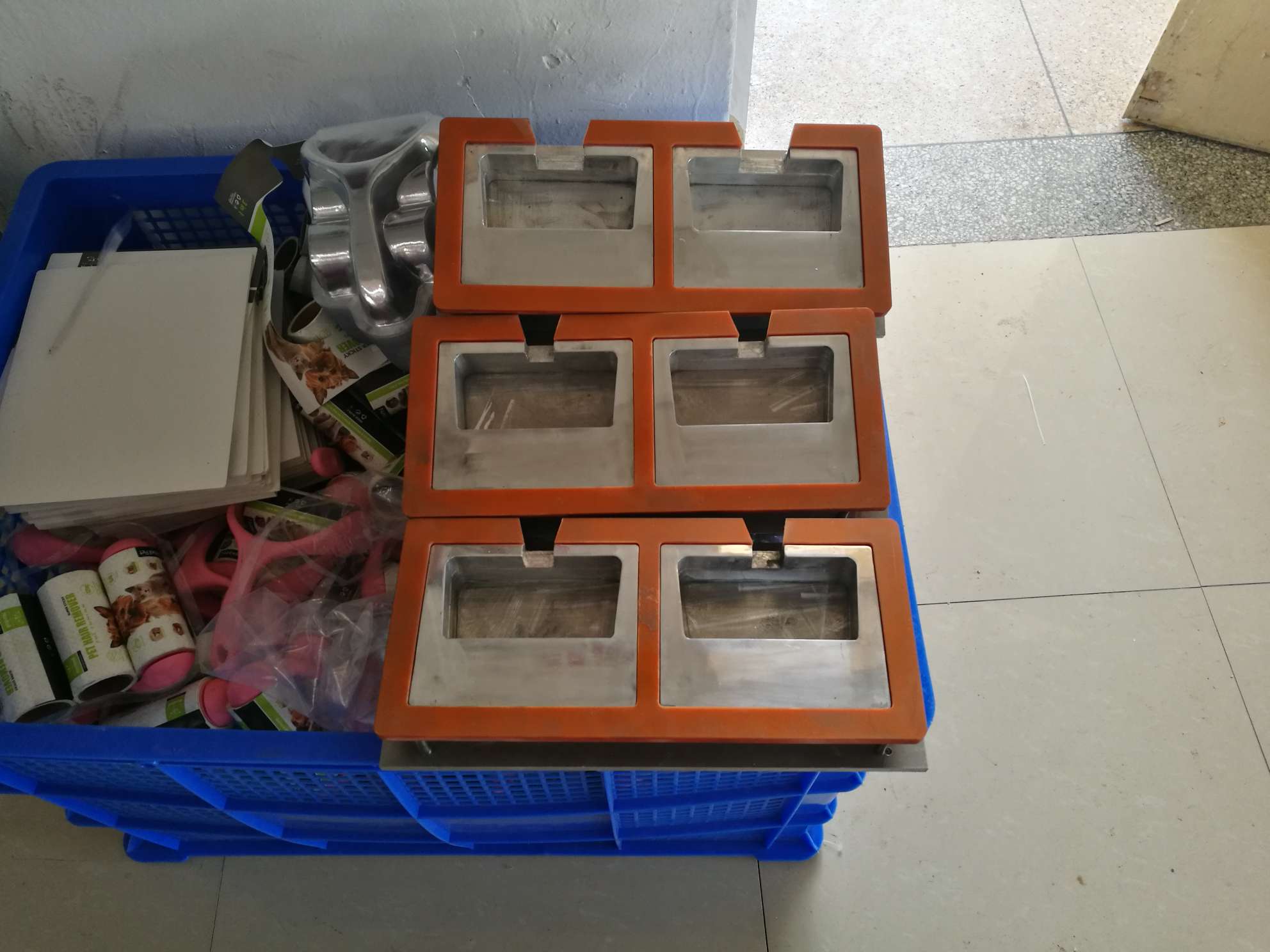 Blister packaging machine with double paper card Specification image