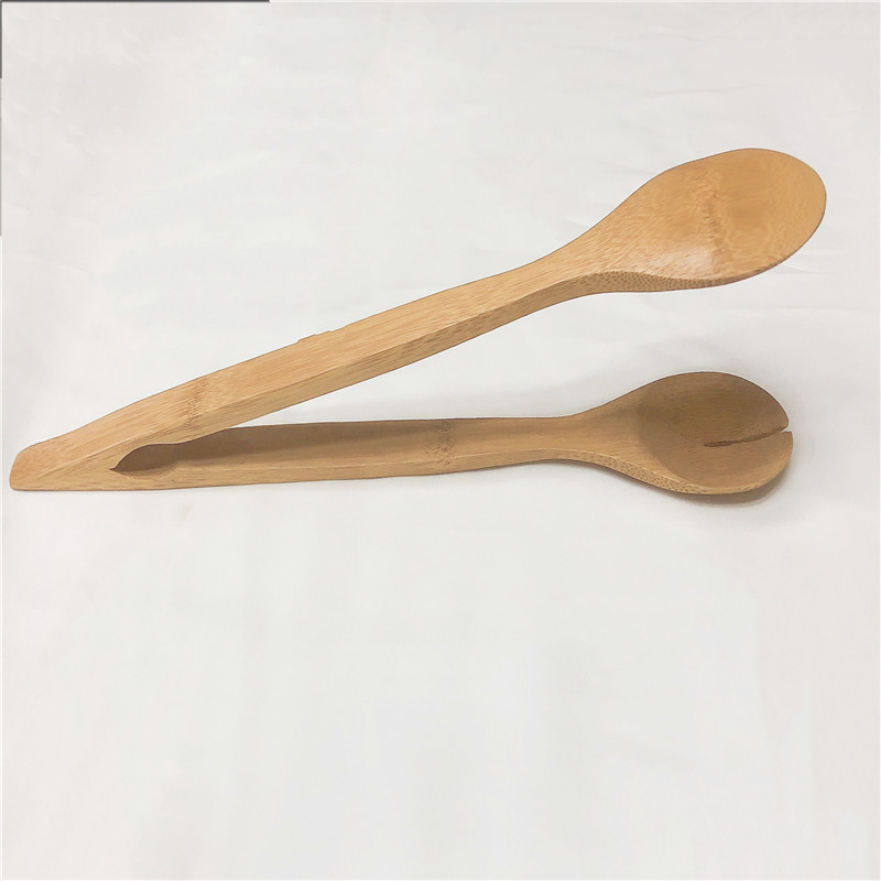 食品夹面包夹竹制多功能烧烤烘培食物夹沙拉夹自助夹糕点夹