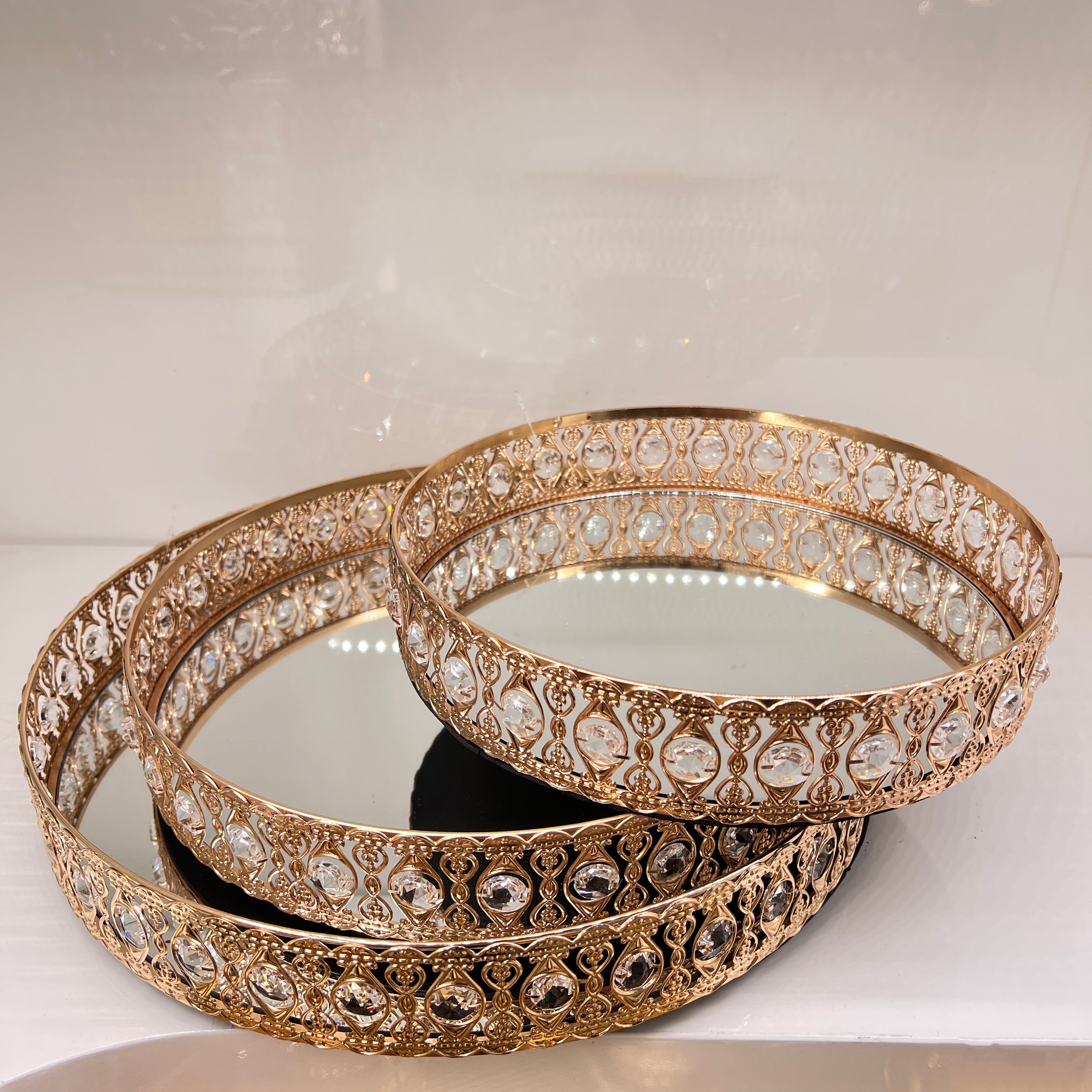 Beiyi Vase Metal Iron Handicrafts and Other Decorative Trays 6