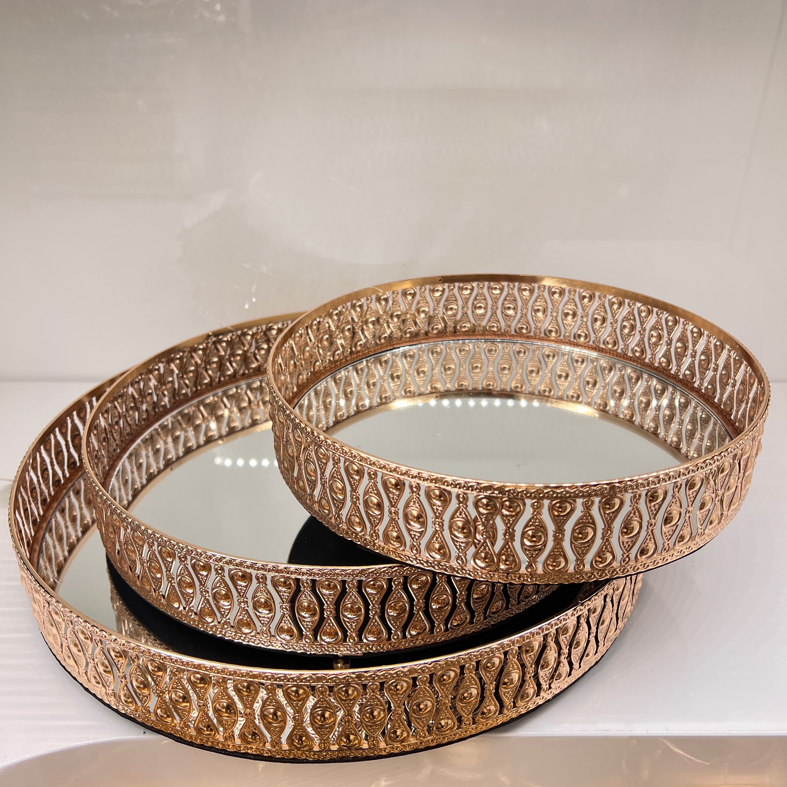 Beiyi Vase Metal Iron Handicrafts Other Decorative Trays 2