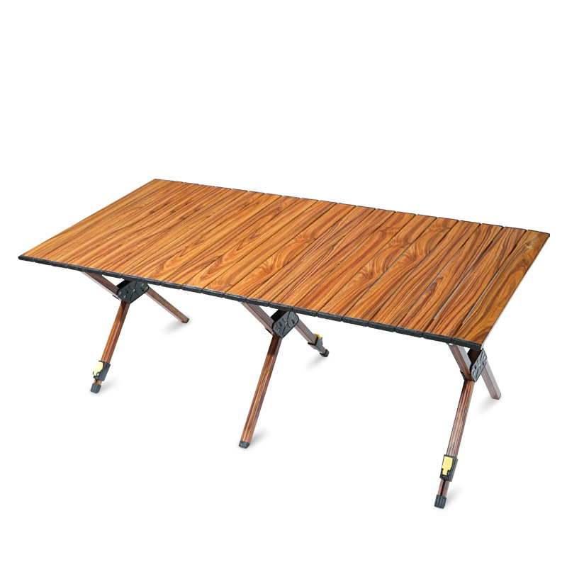 Xanoduji's in-stock camping, barbecue, picnic table, outdoor folding table, portable egg roll table for street stalls Application Scenario