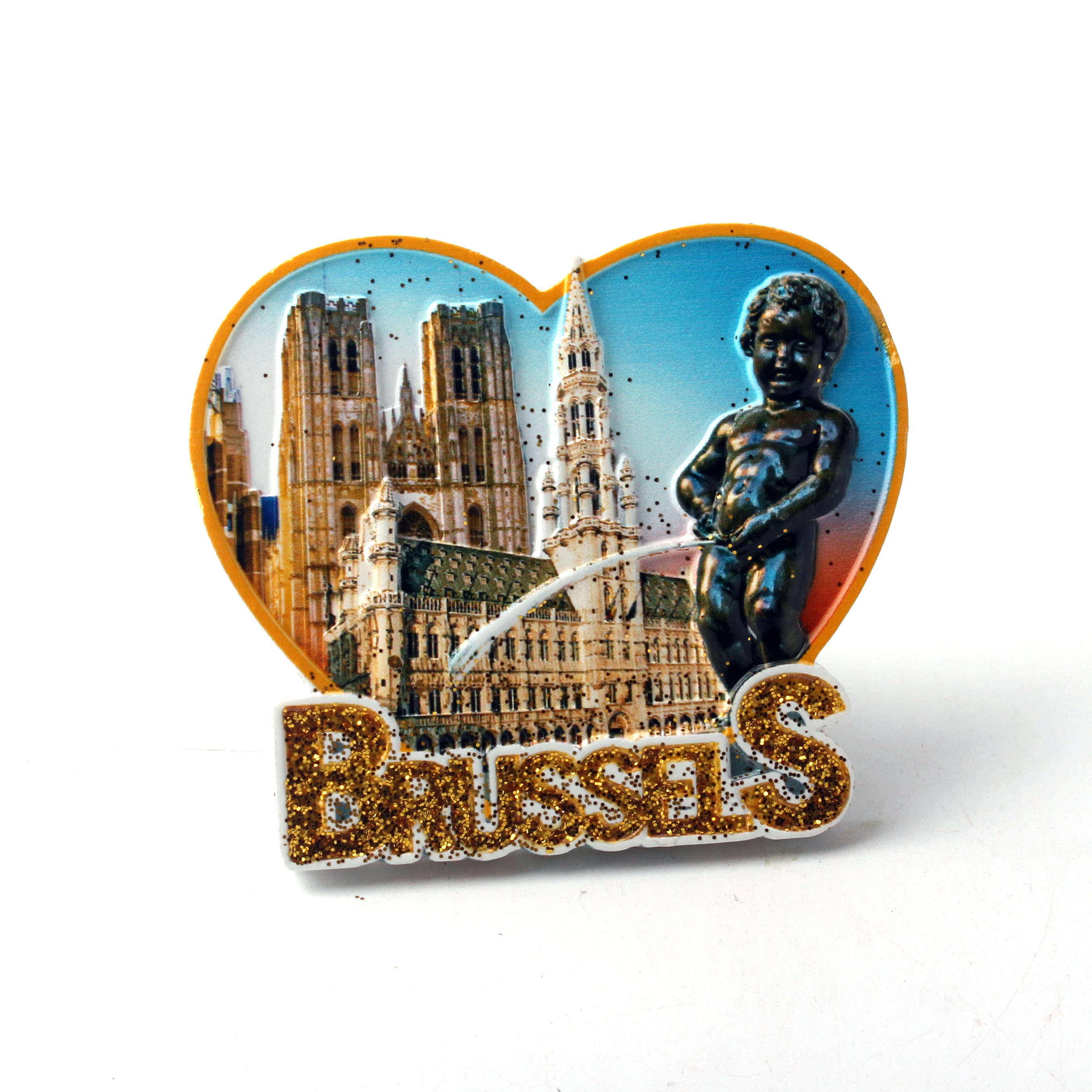 Source factory, Brussels, Belgium, urine child resin fridge magnets, scenic spots, national fridge magnets wholesale