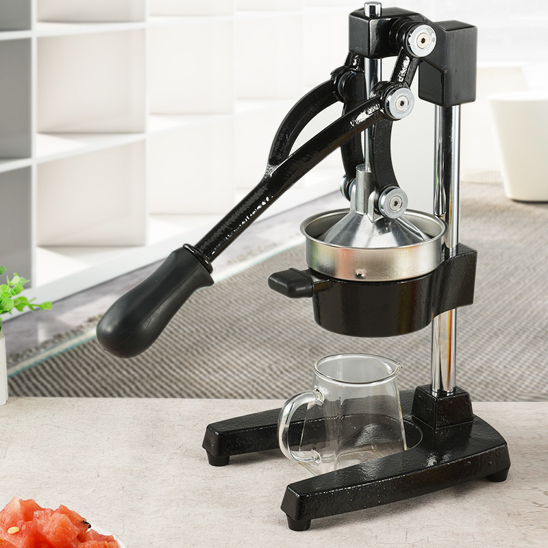 Upgraded cast iron manual juicer for home and commercial use, orange, pomegranate, lemon, watermelon and fruit juicers