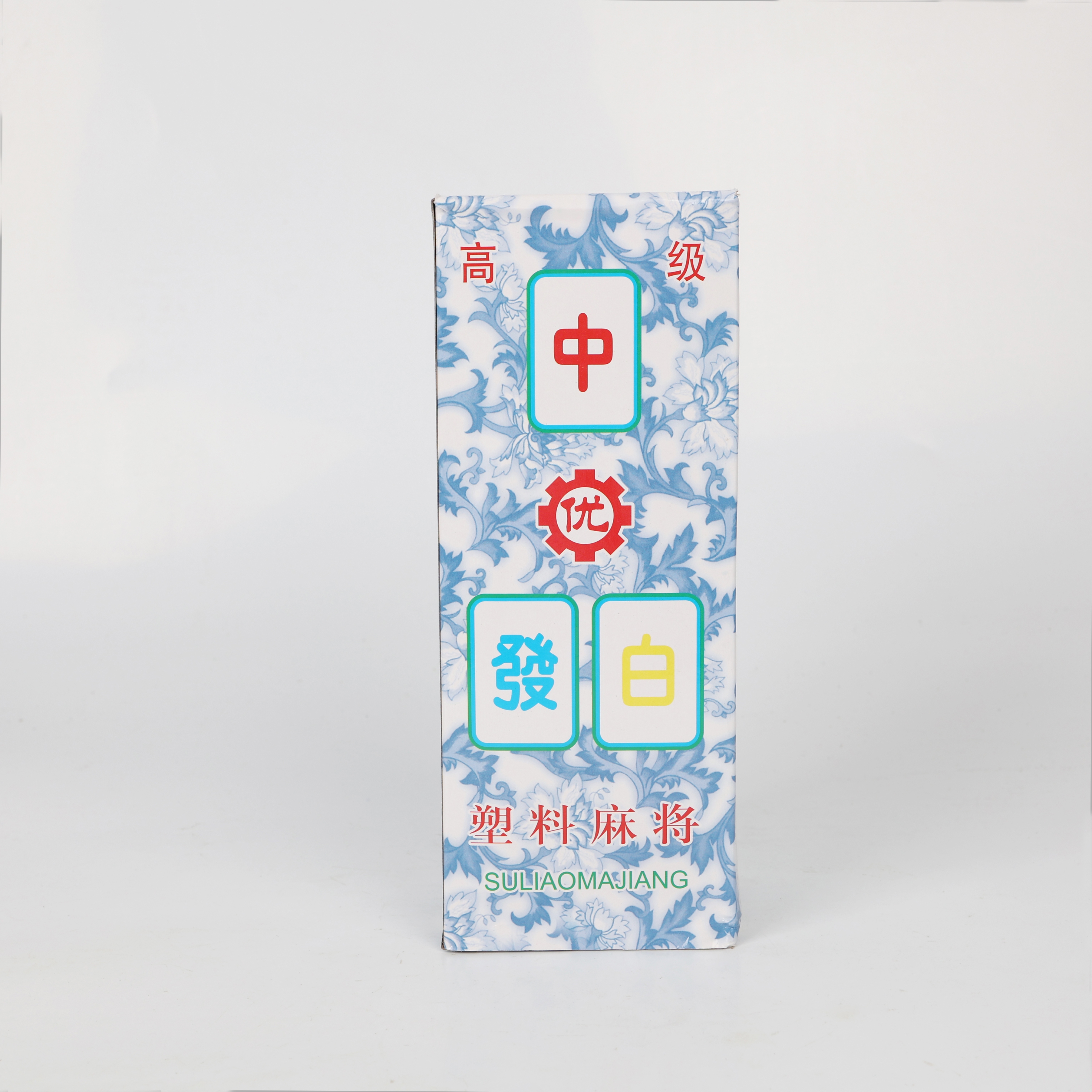 塑料扑克 创意136张25S本白塑料麻将扑克牌PVC防水扑克现货供应厂家直销支持来样定制