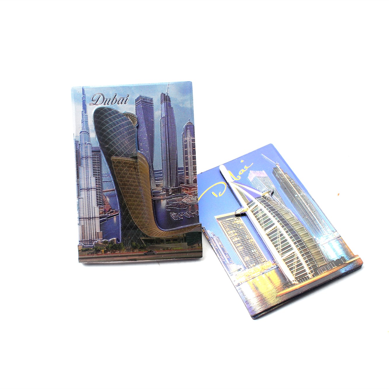 Factory direct sales of high-end foil paper soft magnetic 3D tourist souvenirs, wholesale of magnetic fridge magnets for Burj Al Arab Hotel in Dubai Item Picture