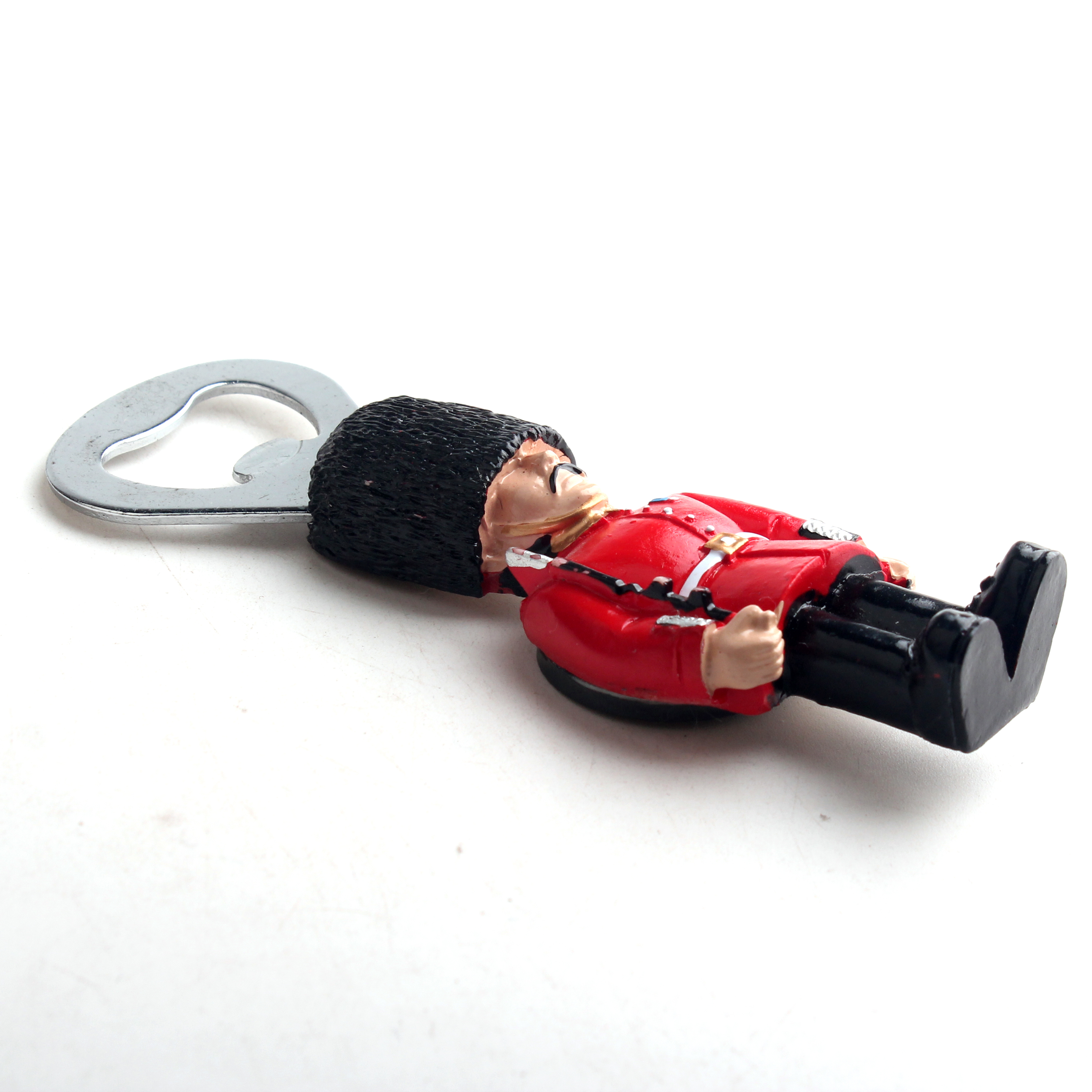 士兵开瓶器/英国旅游纪念/开瓶器冰箱贴白底实物图