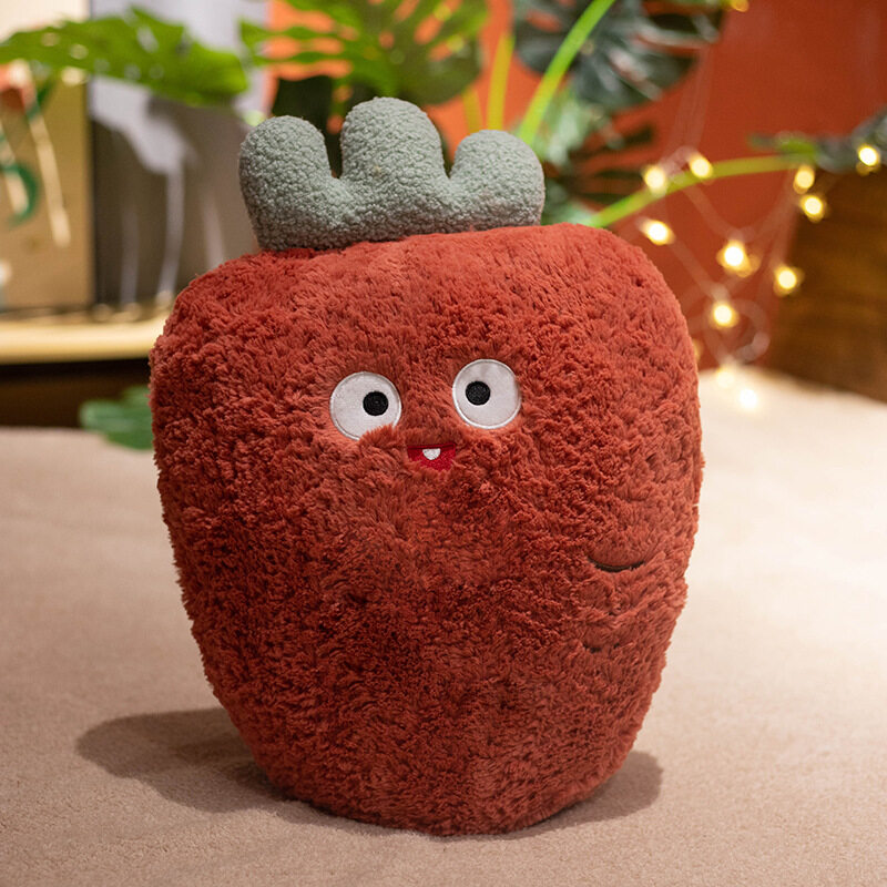 Cute cartoon fruit ice cream plush pillow details Picture