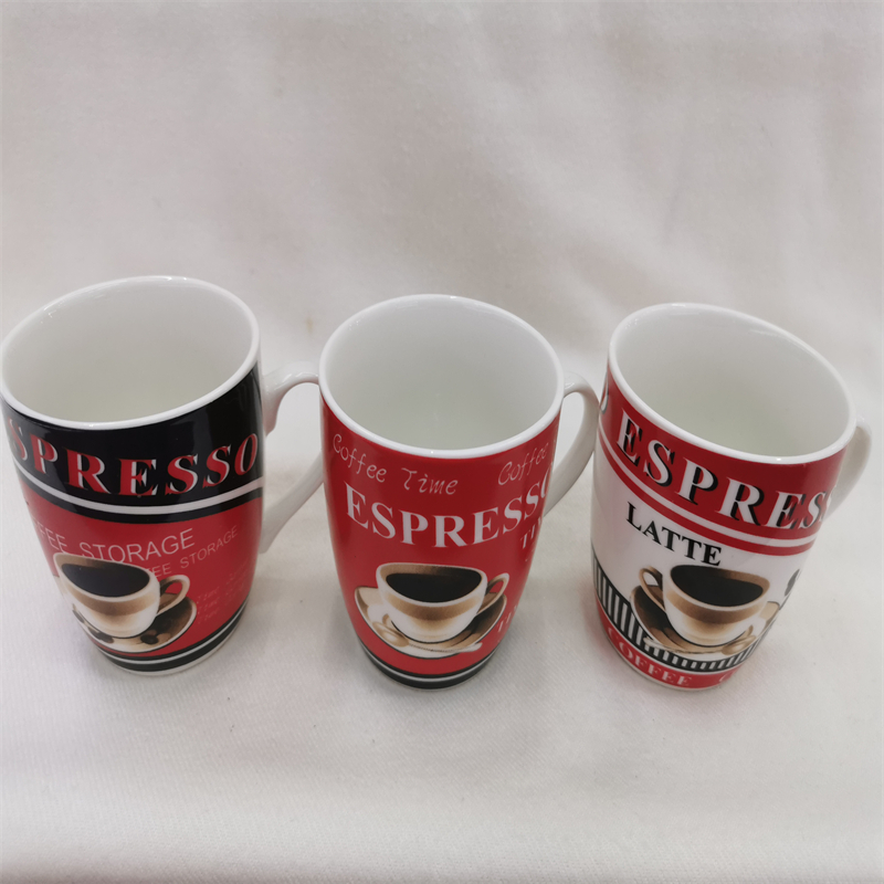 Coffee water cups, children's mugs, export coffee cups, ceramic cups RUIHUA