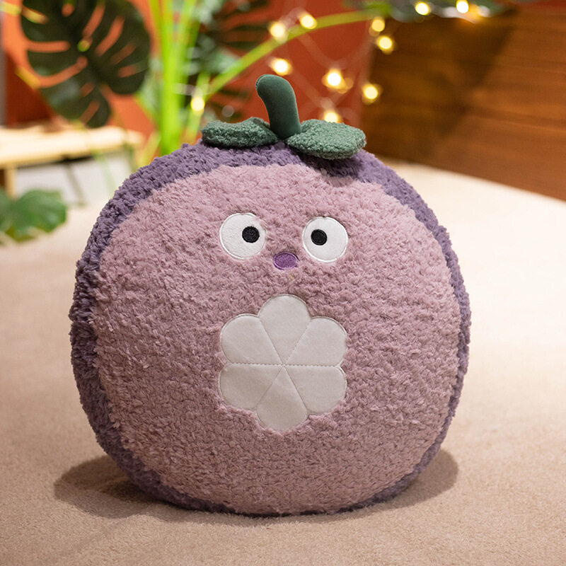 Cute cartoon fruit ice cream plush pillow Item Picture