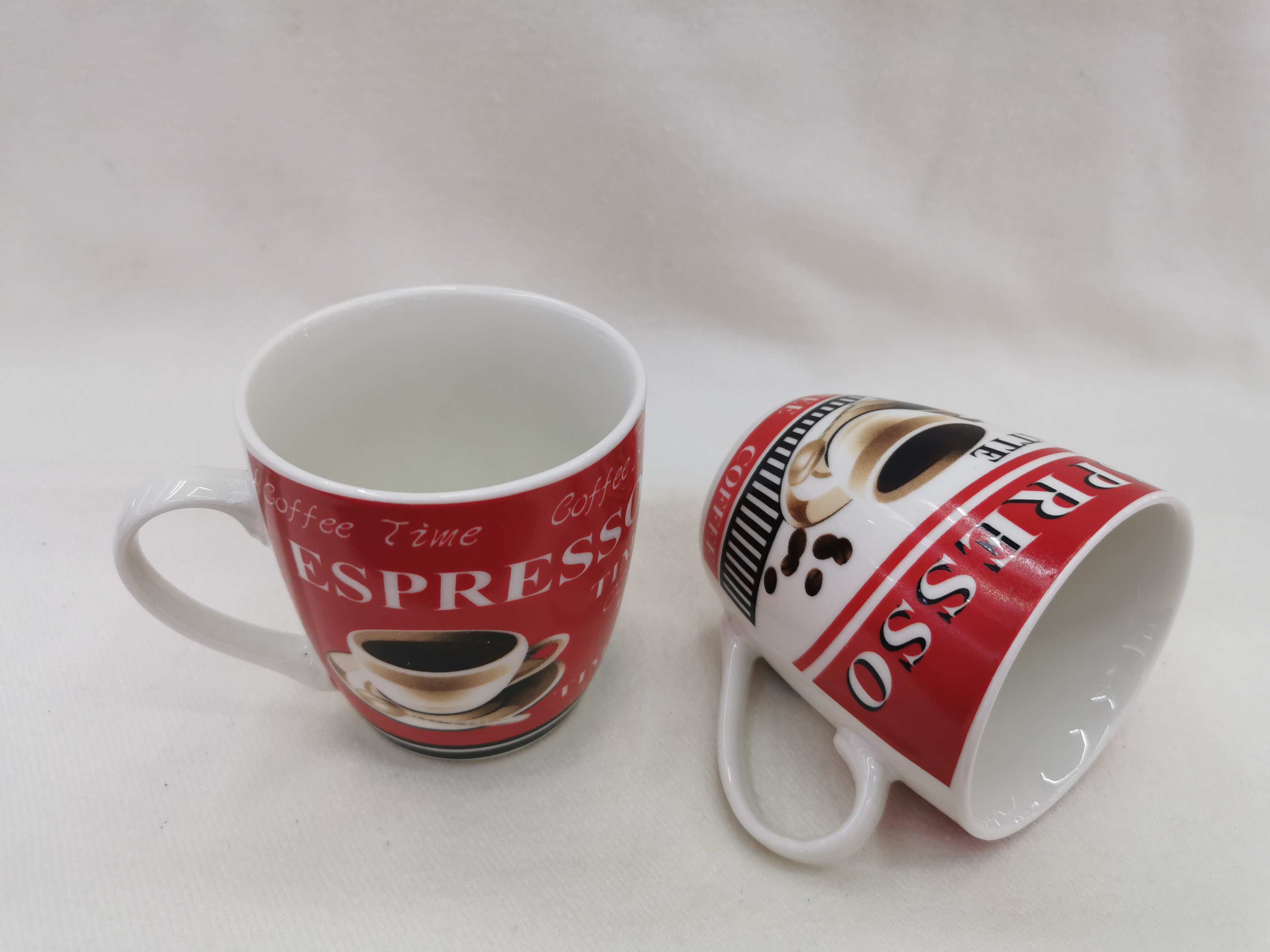 Coffee water cups, children's mugs, export coffee cups, ceramic cups RUIHUA Item Picture
