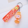 Cartoon leather rope key pendants, PVC key chains, sweet and cute baby key pendants, girls' key chains wholesale Application Scenario