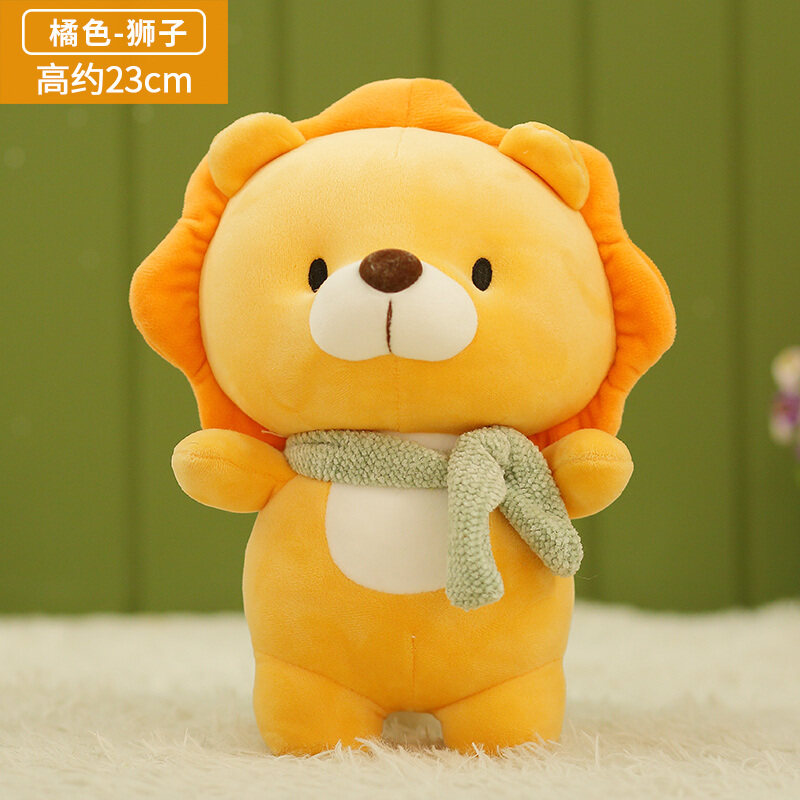 Cute animal cartoon ice cream plush pillow Specification image