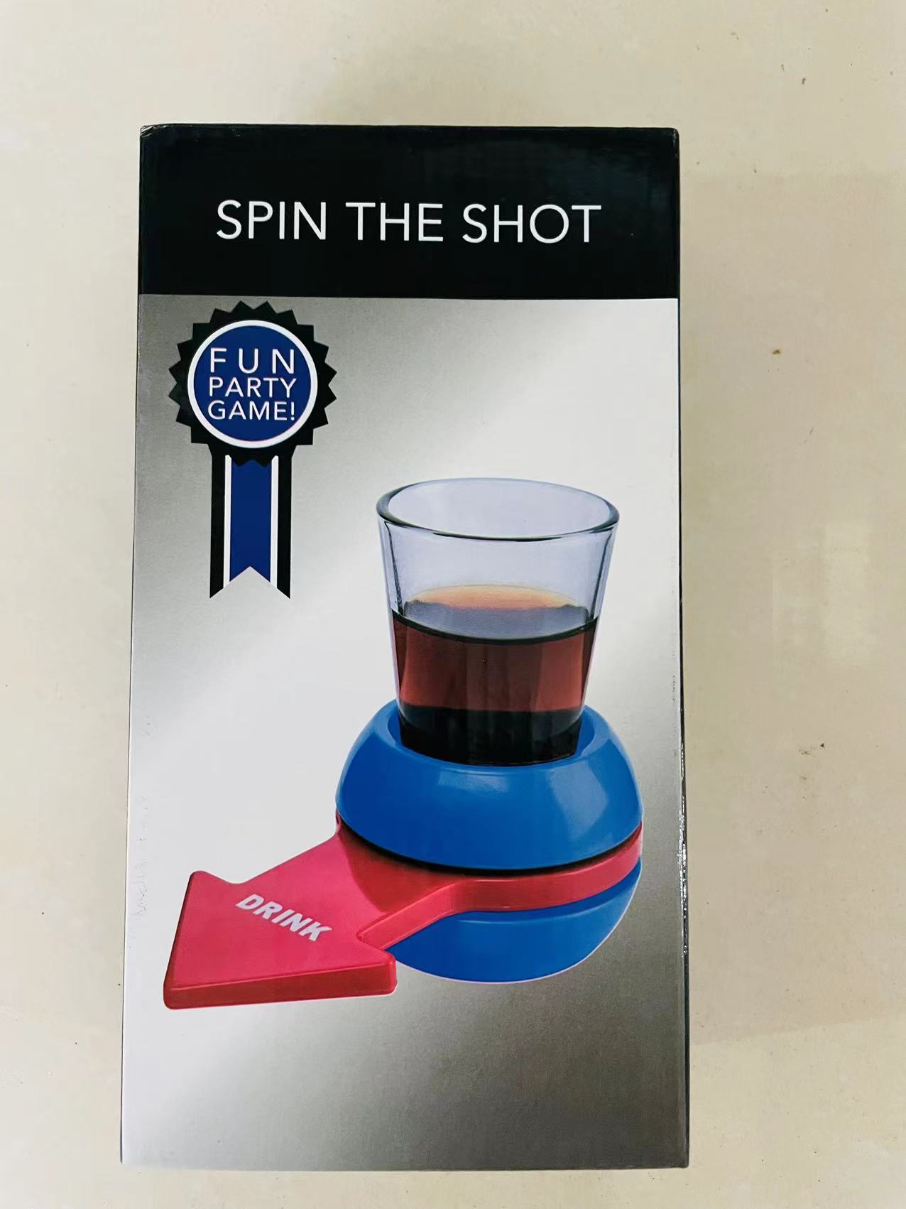 箭头酒杯游戏spin the shot箭头转盘酒具 娱乐场所指针转盘