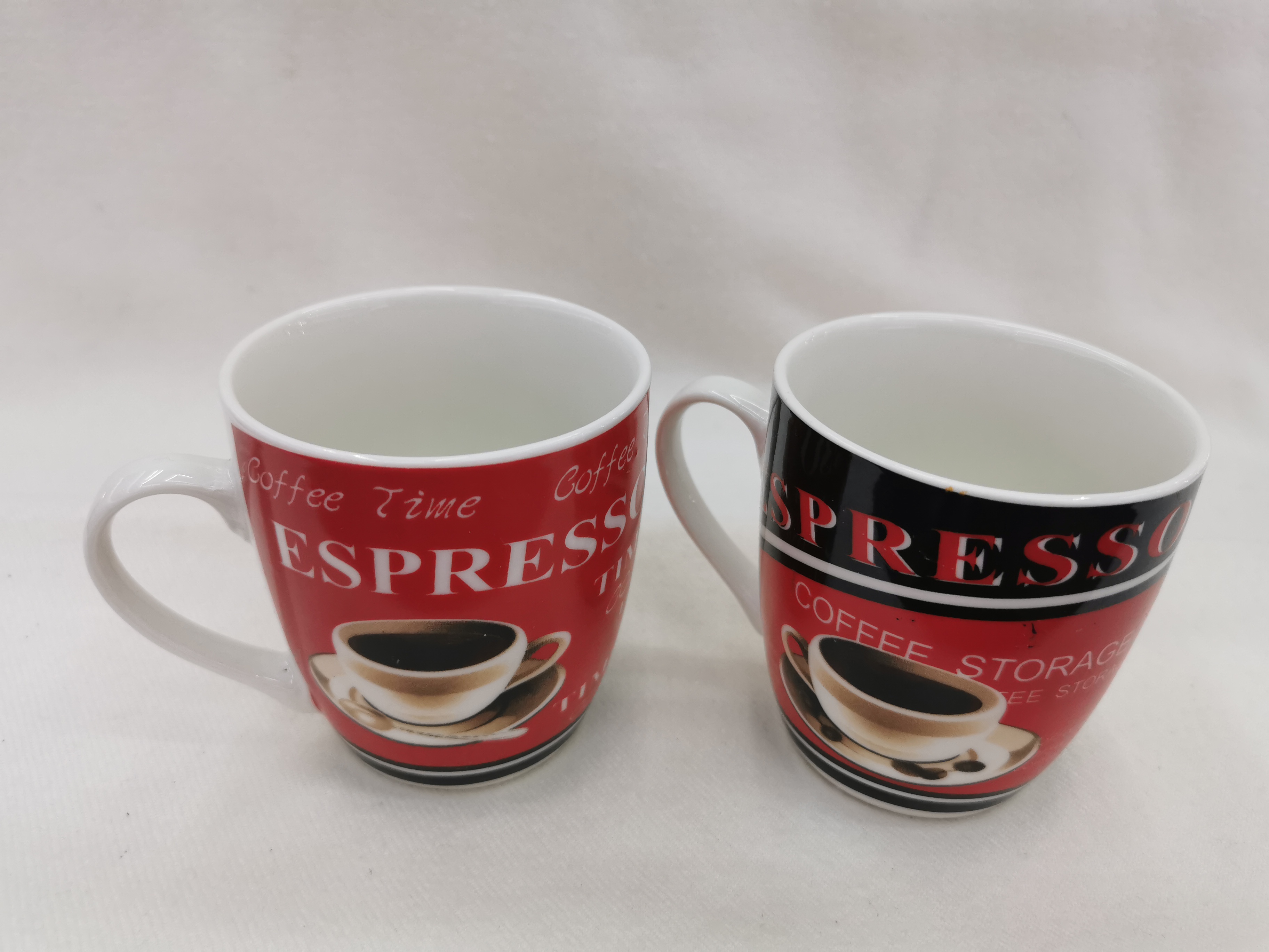 Coffee water cups, children's mugs, export coffee cups, ceramic cups RUIHUA Specification image