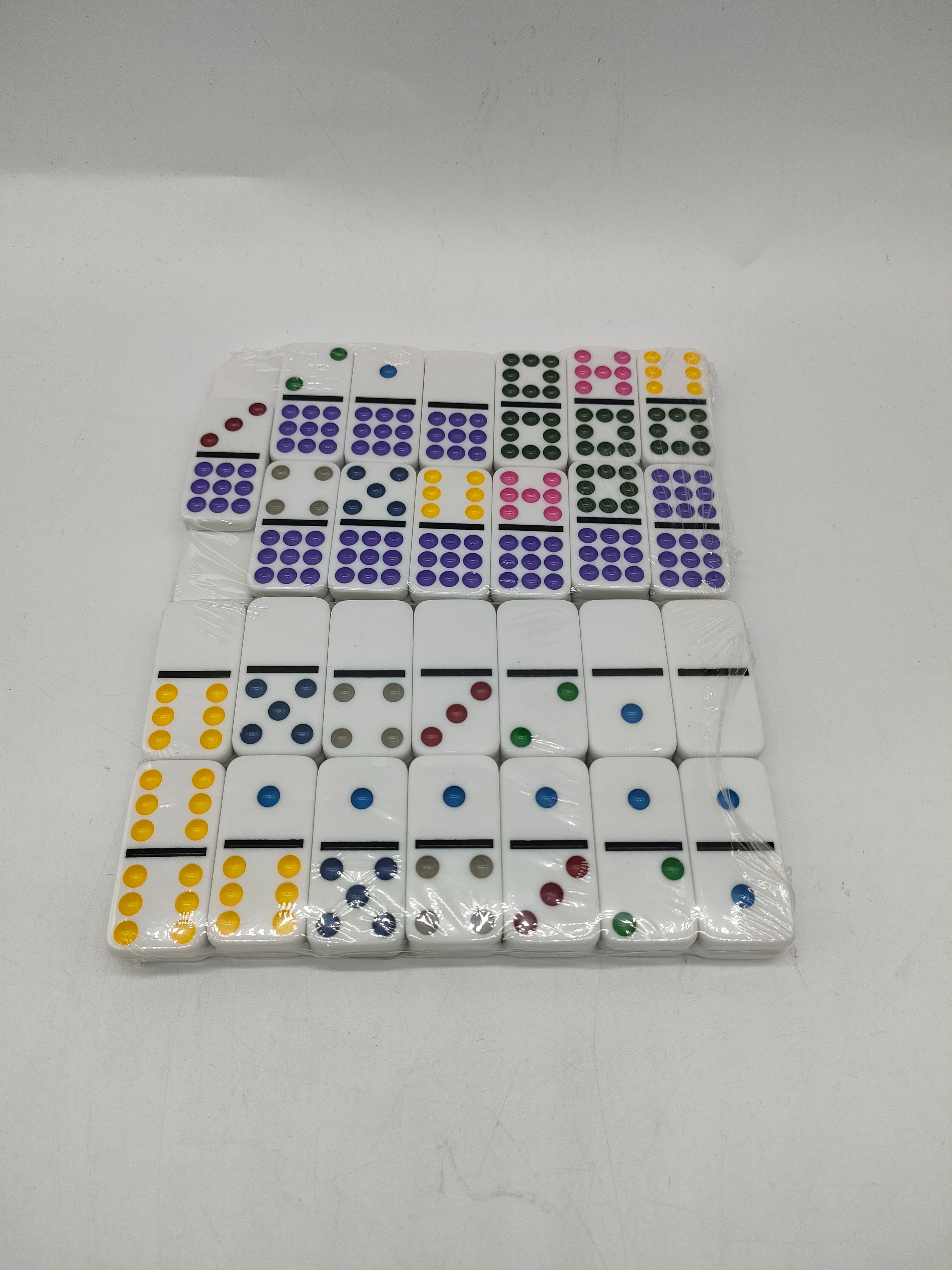توريد 55 قطعة من قطع الدومينو بألواح بيضاء من قطع الدومينو Item Picture